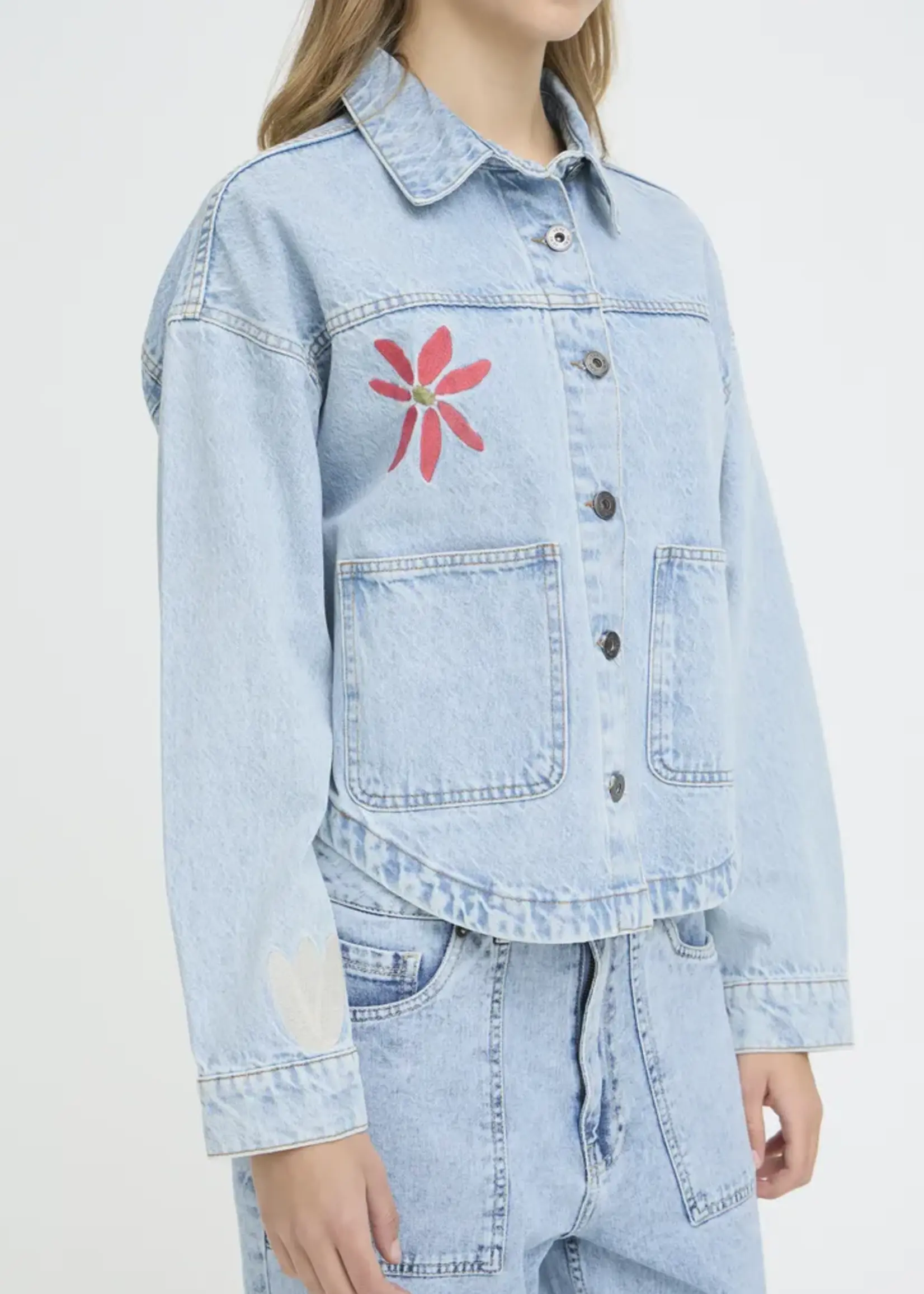 ICHI ICHI Veste IHBauve - Light Blue