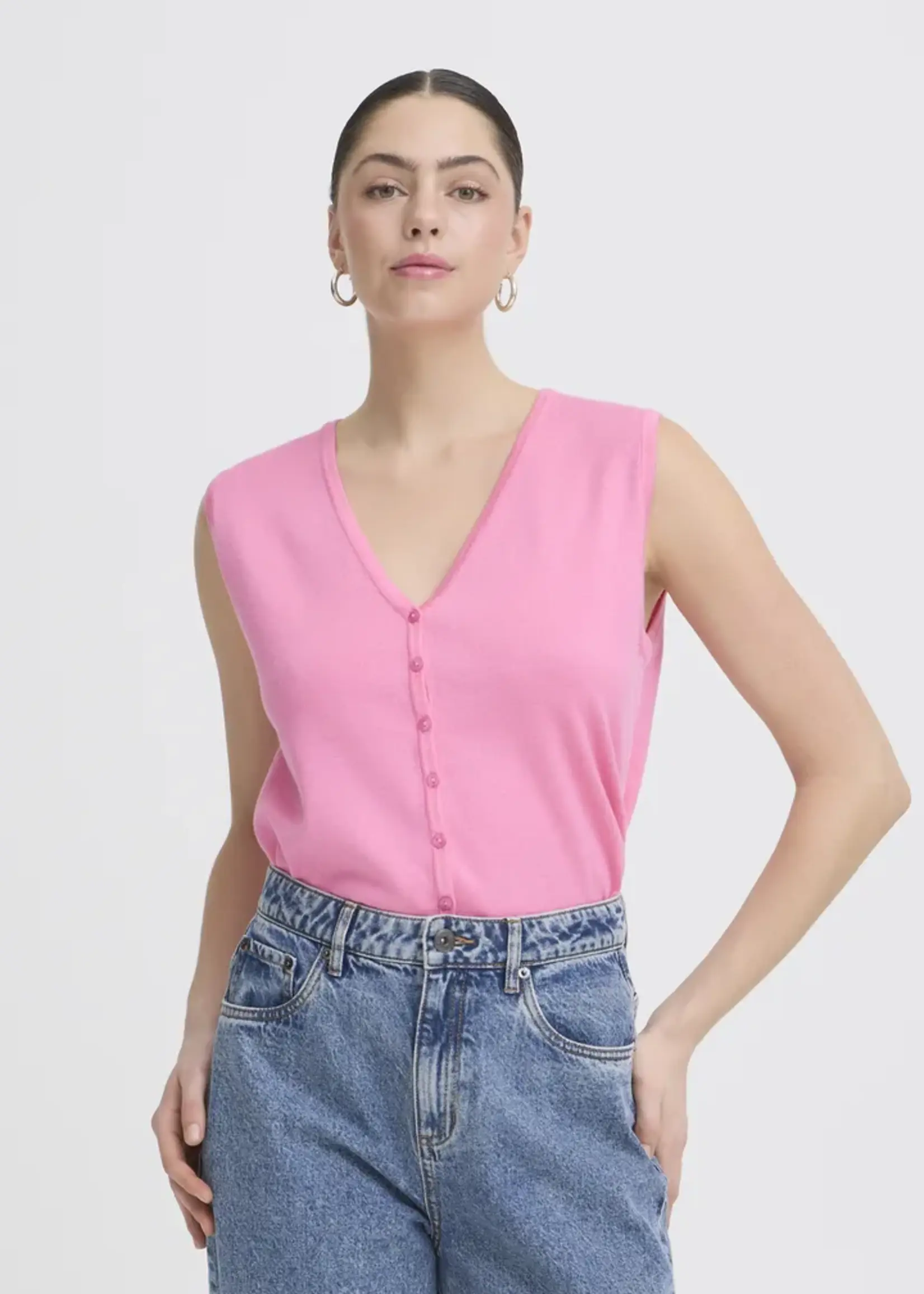 ICHI ICHI Gilet IHLuls - Wild Orchid