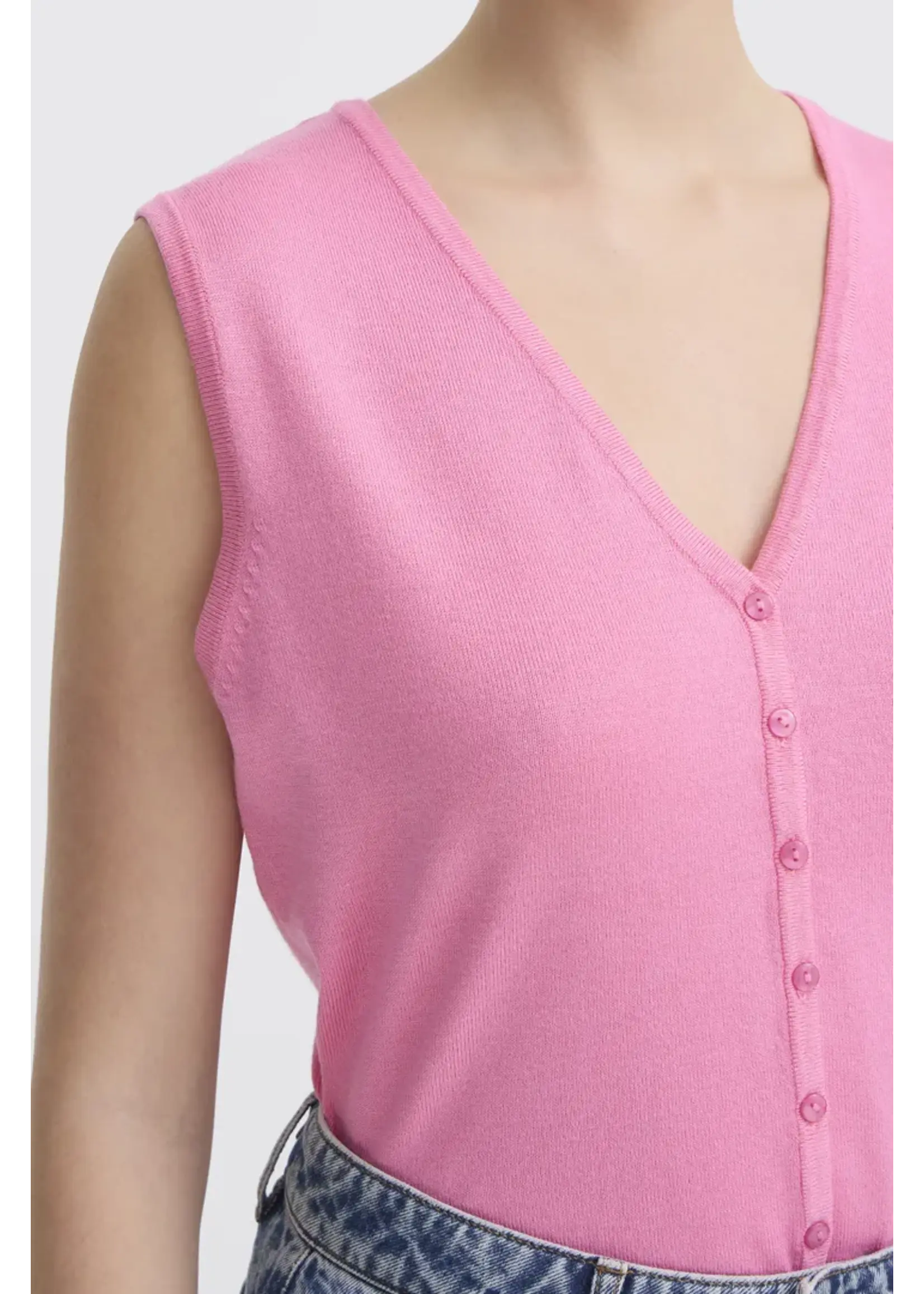 ICHI ICHI IHLuls Waistcoat - Wild Orchid