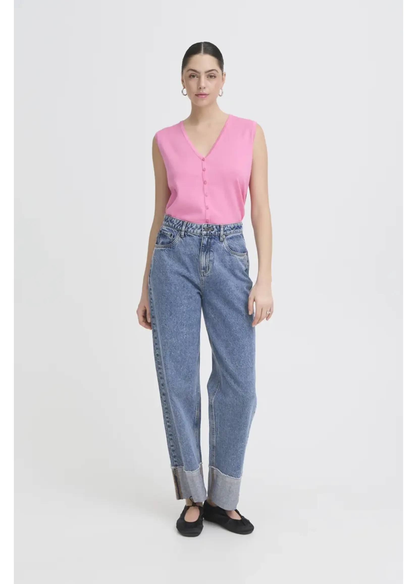 ICHI ICHI Gilet IHLuls - Wild Orchid