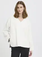 ICHI ICHI IHKate Quilted Jacket - Cloud Dancer