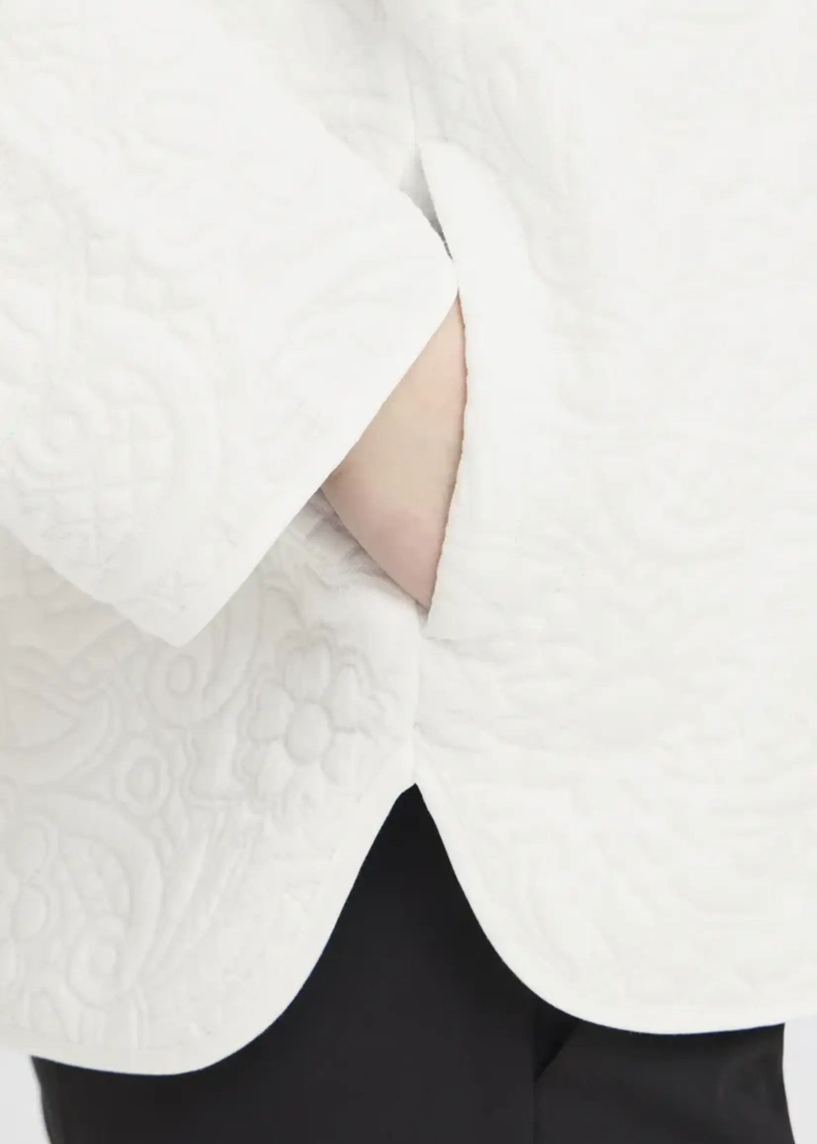 ICHI ICHI IHKate Quilted Jacket - Cloud Dancer