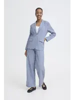 ICHI ICHI IHJilma Blazer - Blue/White