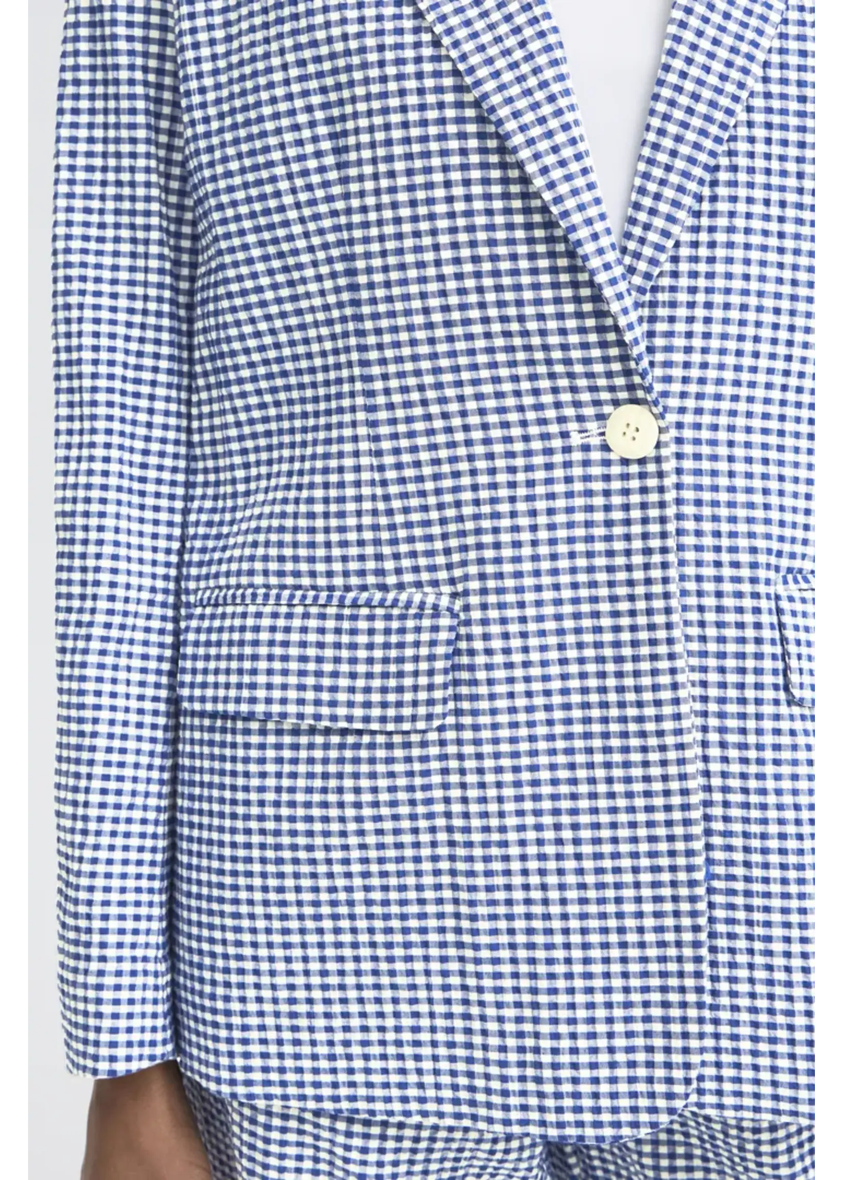 ICHI ICHI IHJilma Blazer - Blue/White