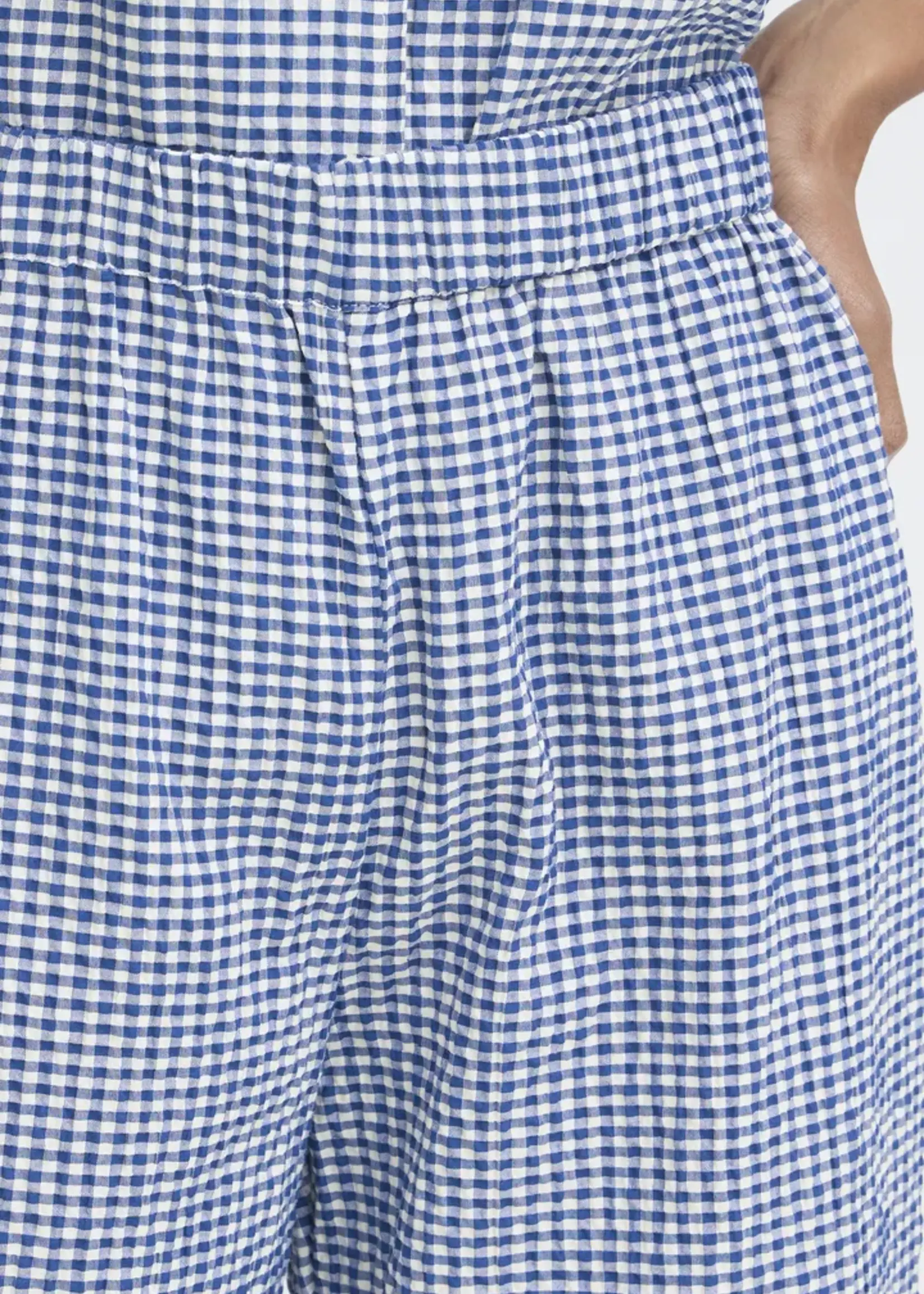 ICHI ICHI IHJilma Trousers - Blue/White