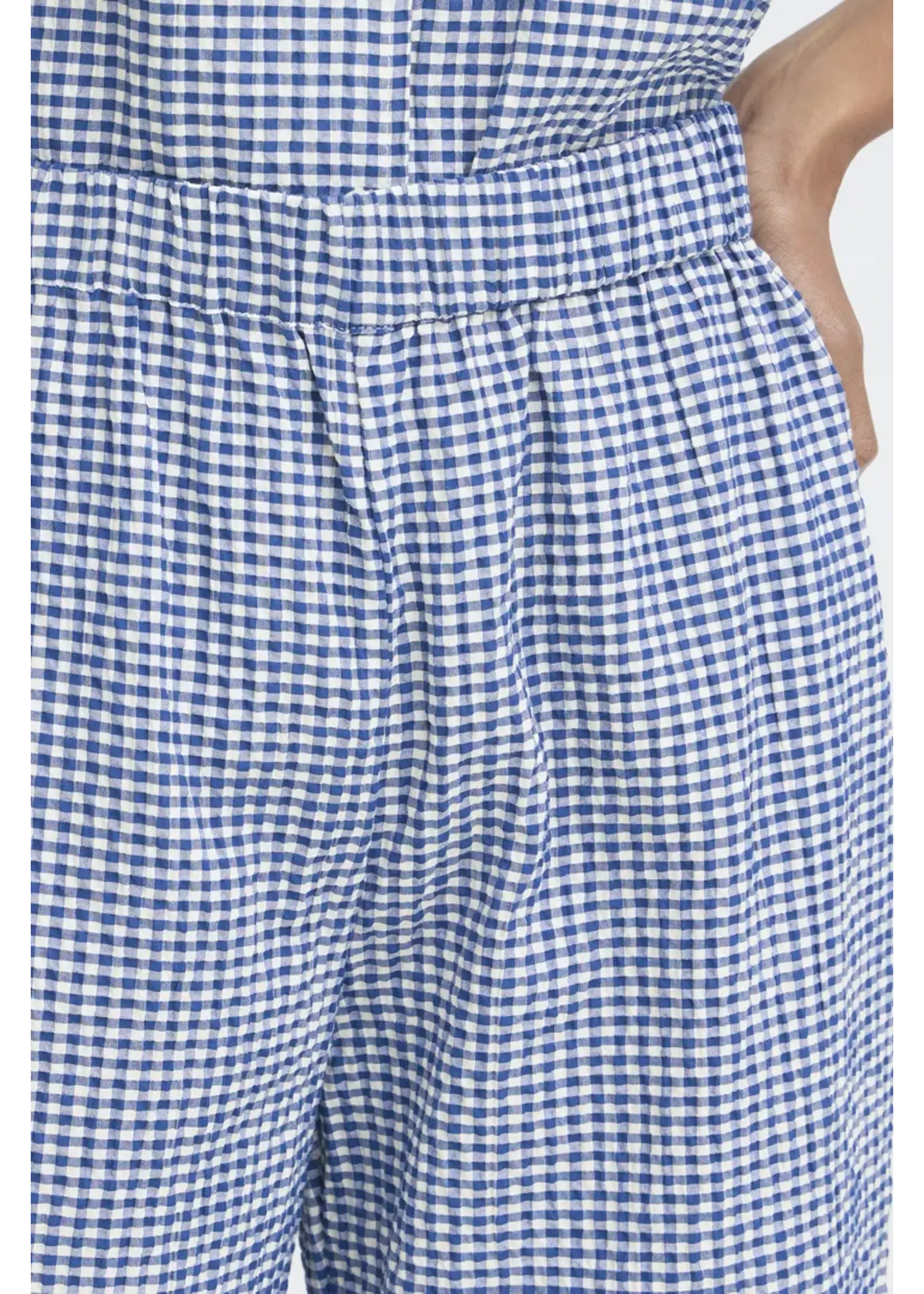 ICHI ICHI IHJilma Trousers - Blue/White