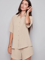 I love Tyler Madison Tyler Madison Presley Shirt - Cashew