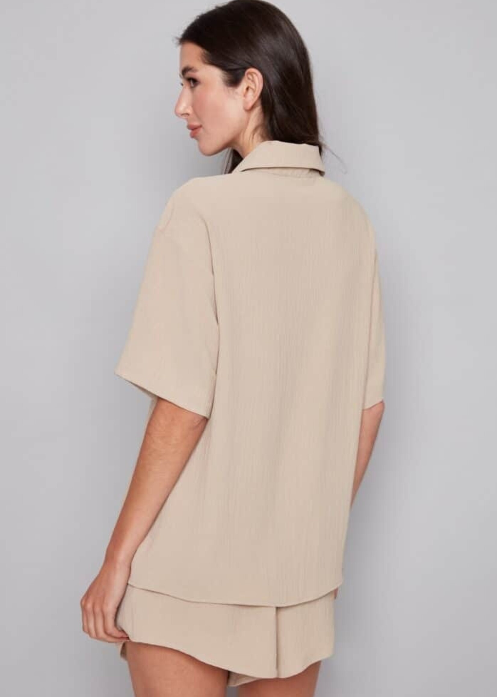 I love Tyler Madison Tyler Madison Presley Shirt - Cashew