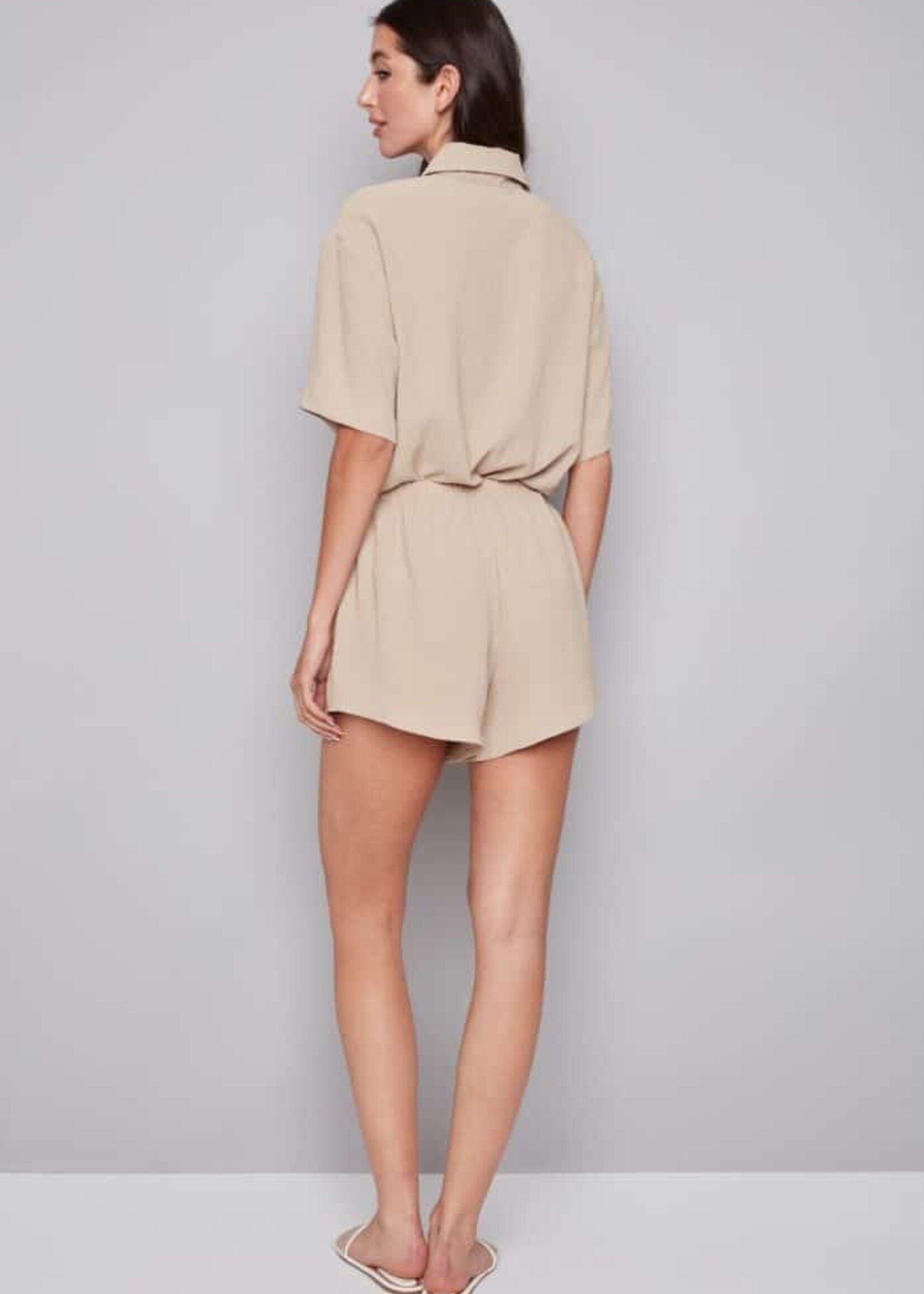 I love Tyler Madison Tyler Madison Short Nora Air Flow - Cashew