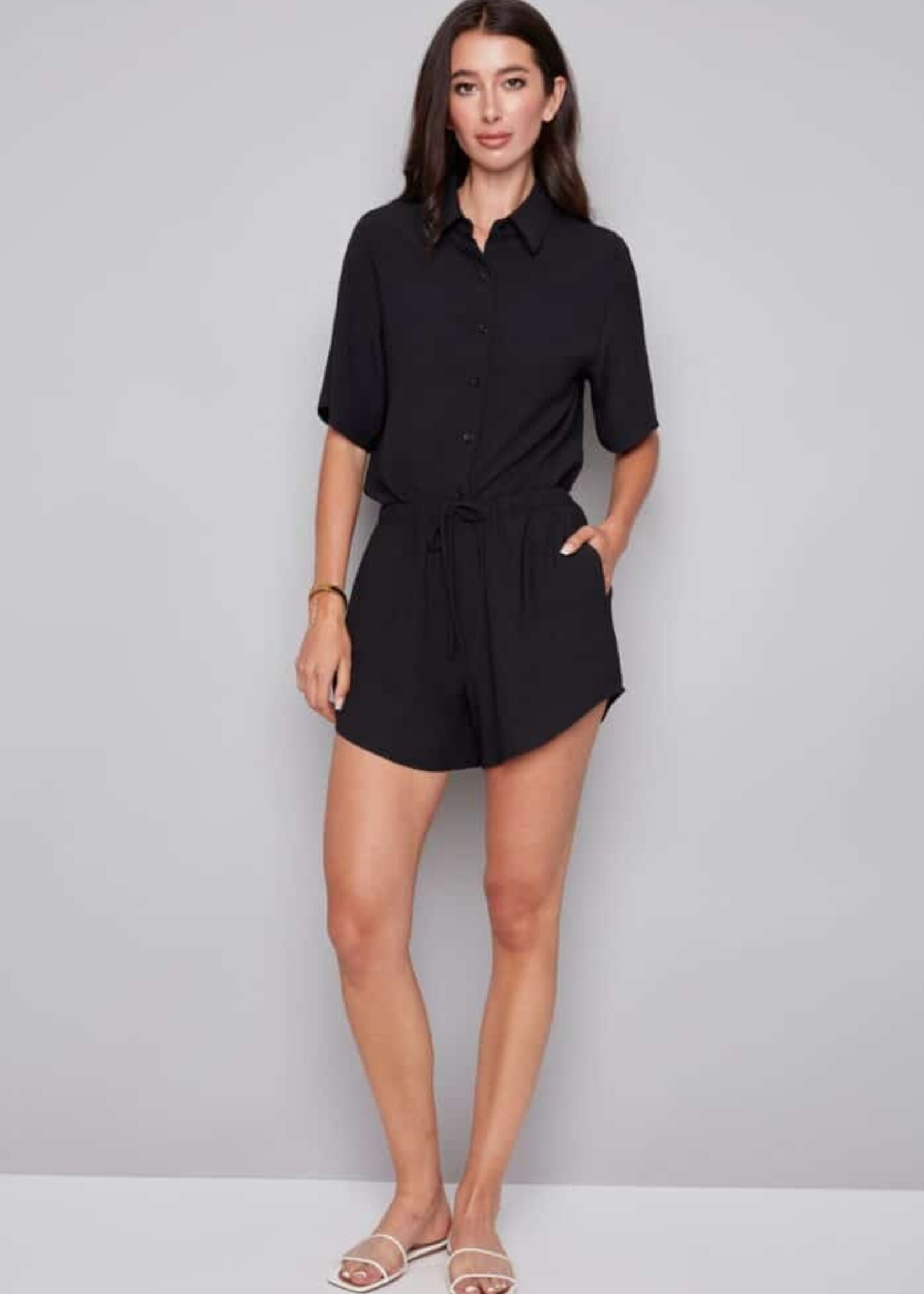 I love Tyler Madison Tyler Madison Nora Air Flow Short - Black