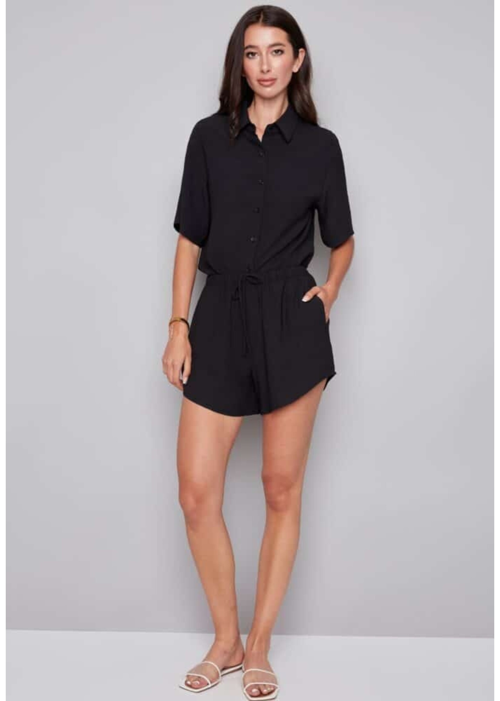 I love Tyler Madison Tyler Madison Short Nora Air Flow - Noir