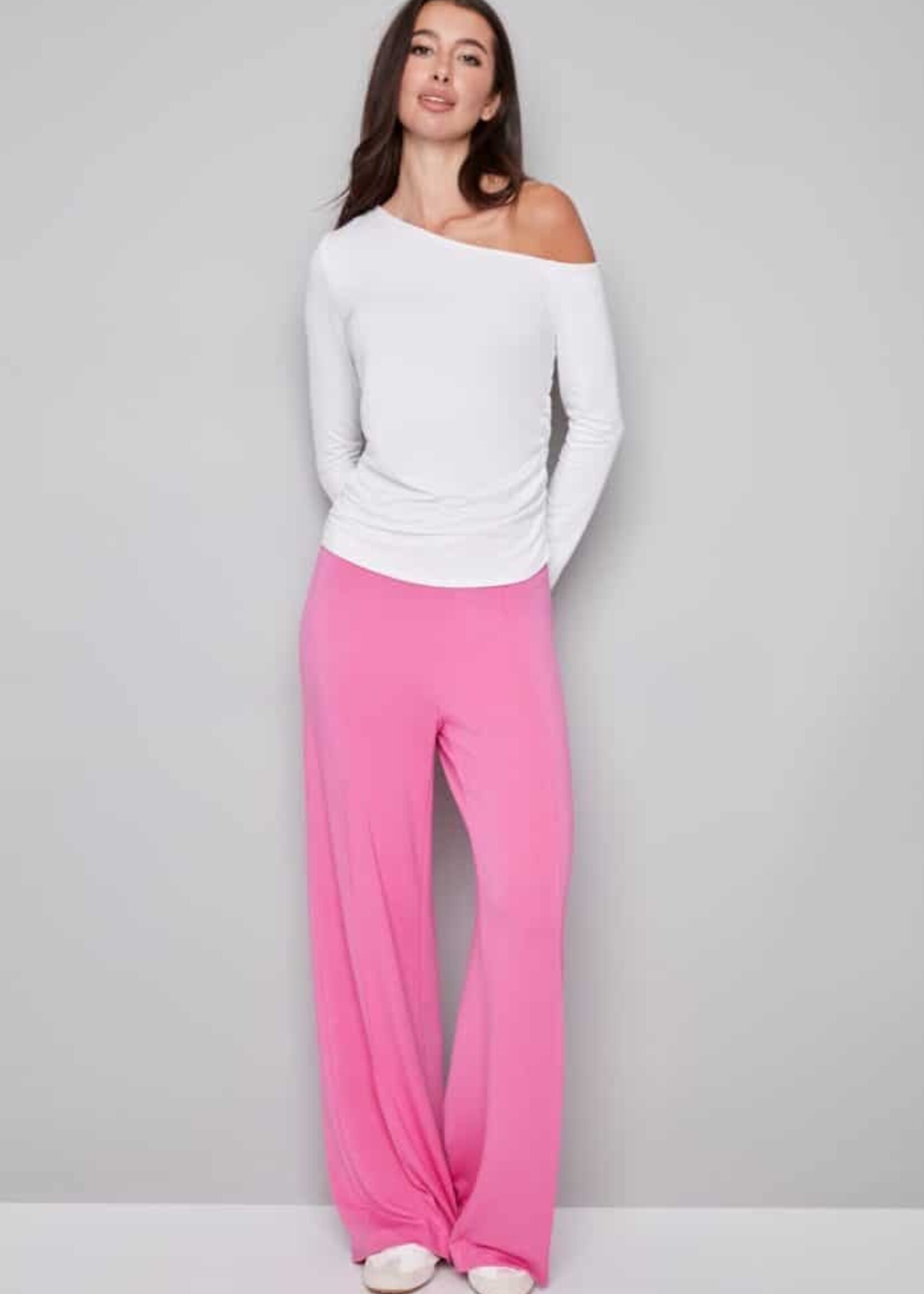 I love Tyler Madison Tyler Madison Claude Drop Shoulder Top - White