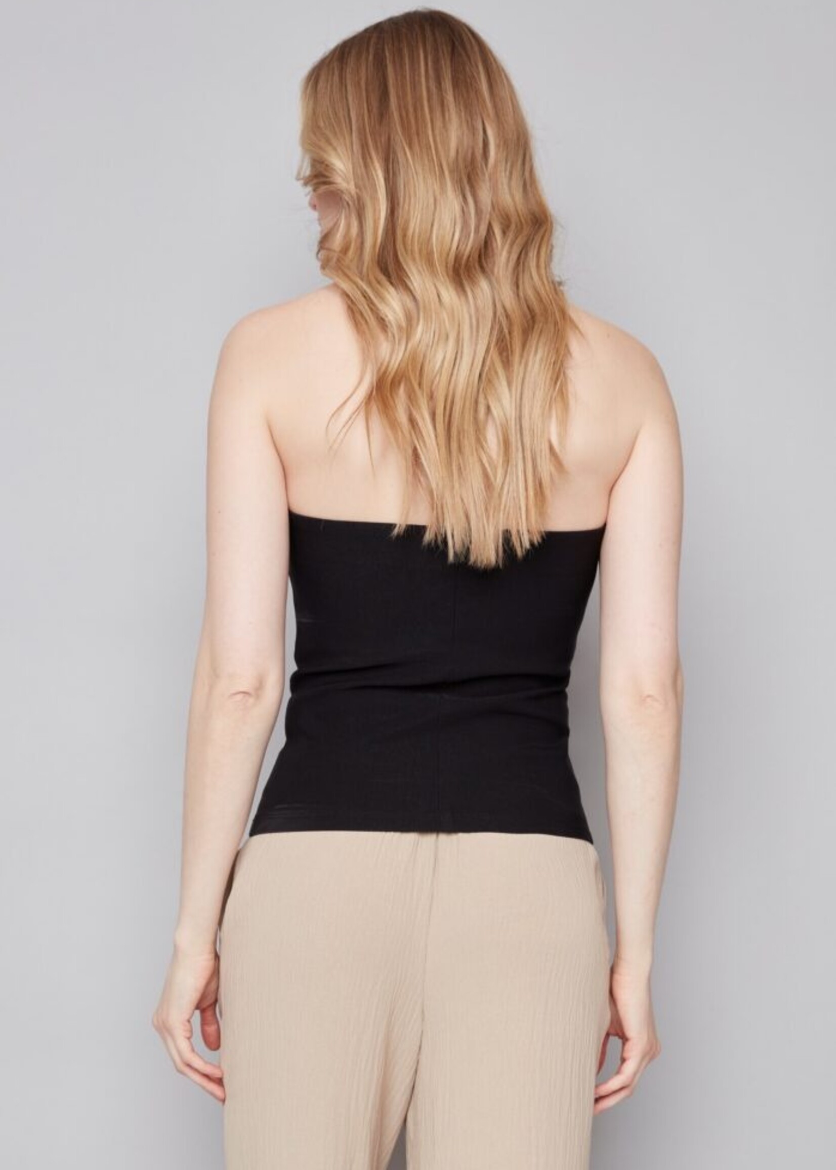 I love Tyler Madison Tyler Madison Bryana Tube Top - Black