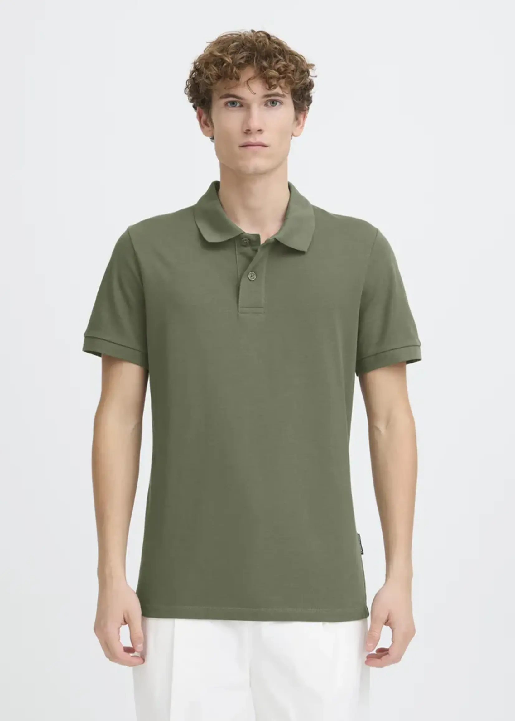 Casual Friday Casual Friday Solheim Polo Knit - Beetle