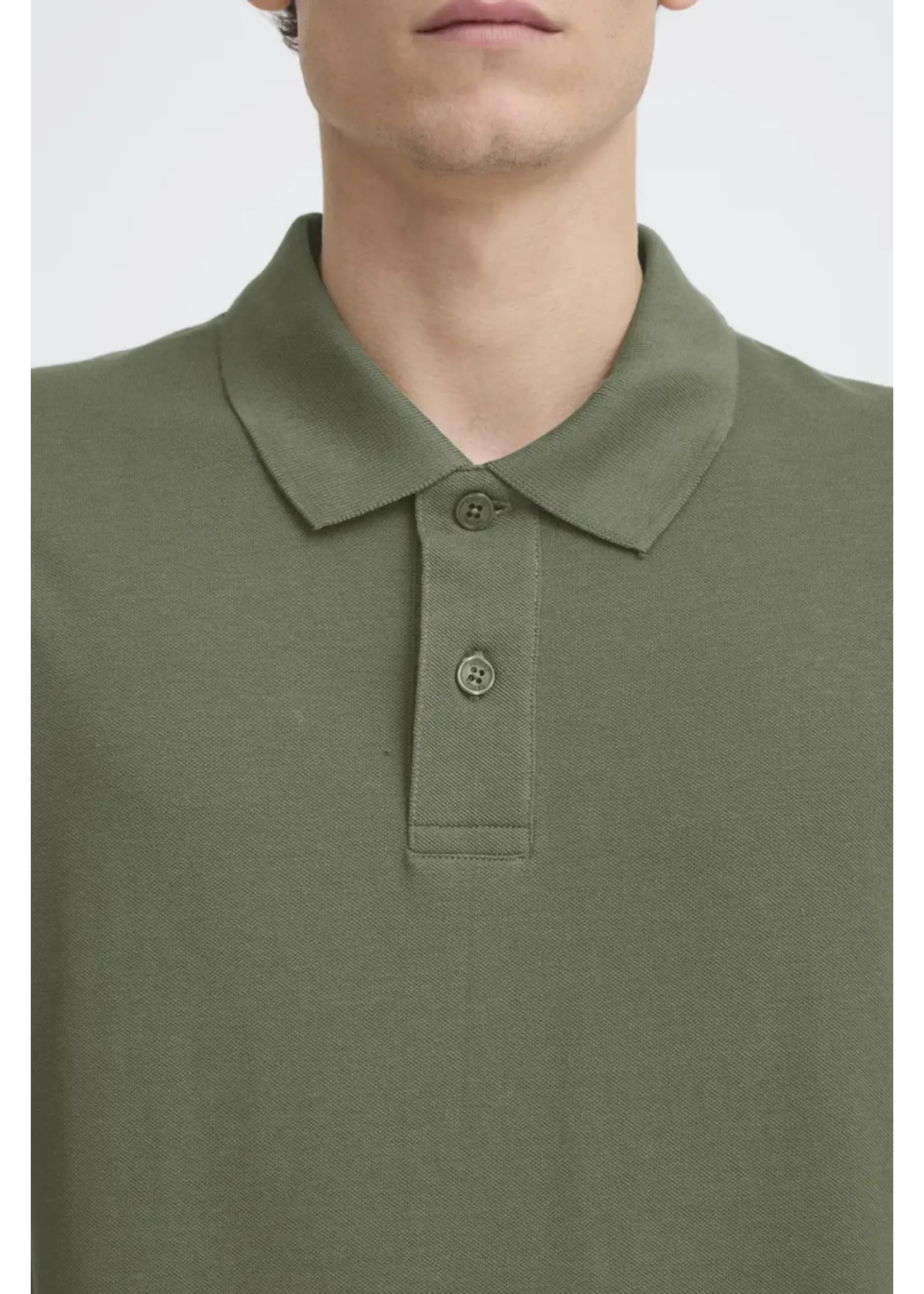 Casual Friday Casual Friday Solheim Polo Knit - Beetle