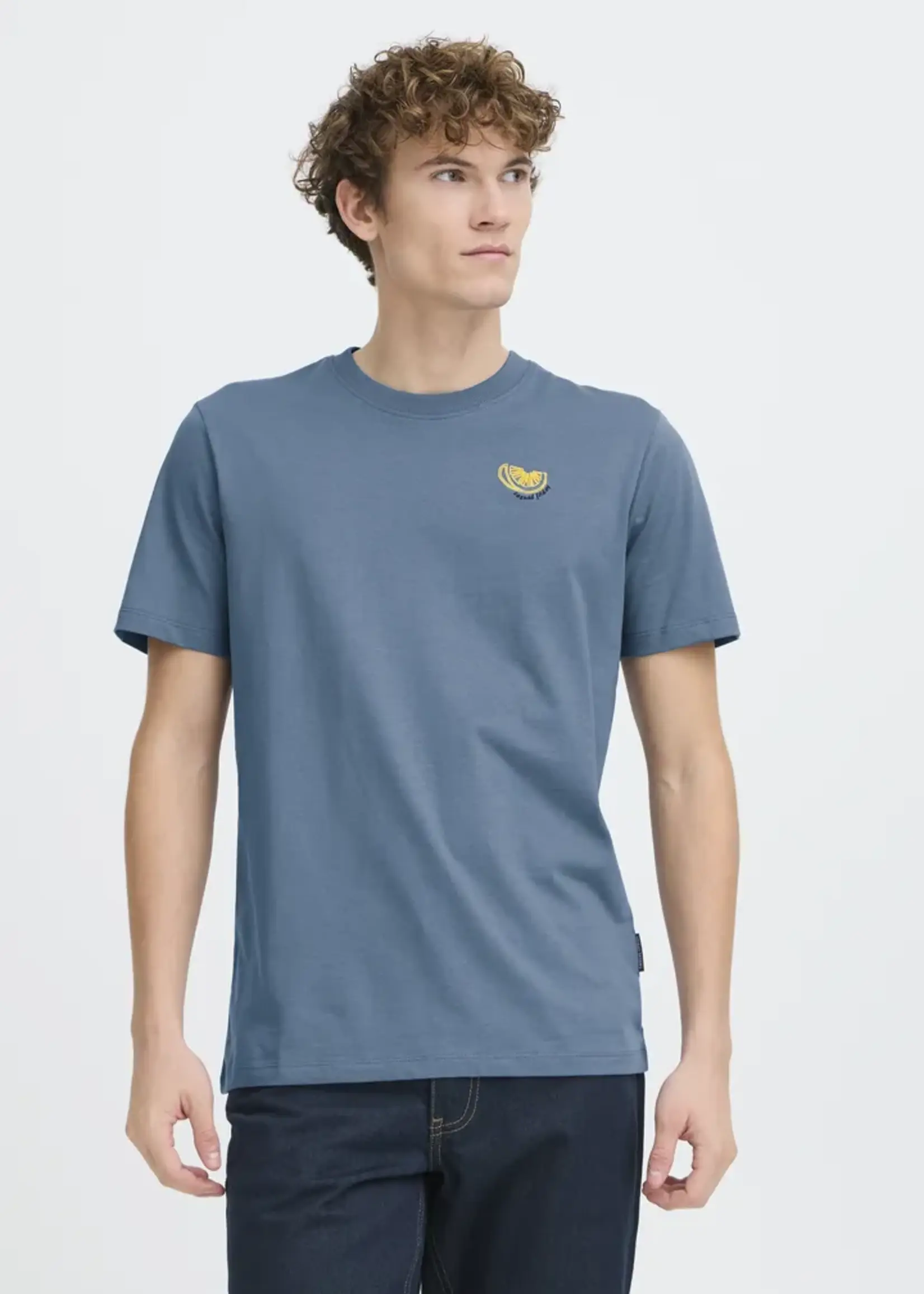 Casual Friday Casual Friday T-Shirt Brodé Sundin - Bering Sea