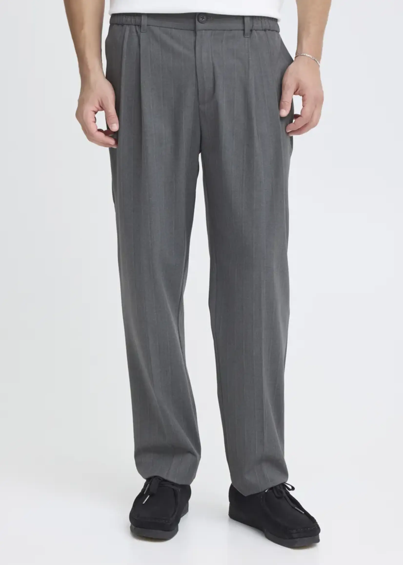 Casual Friday Casual Friday Pantalon Rayé Marc - Charcoal