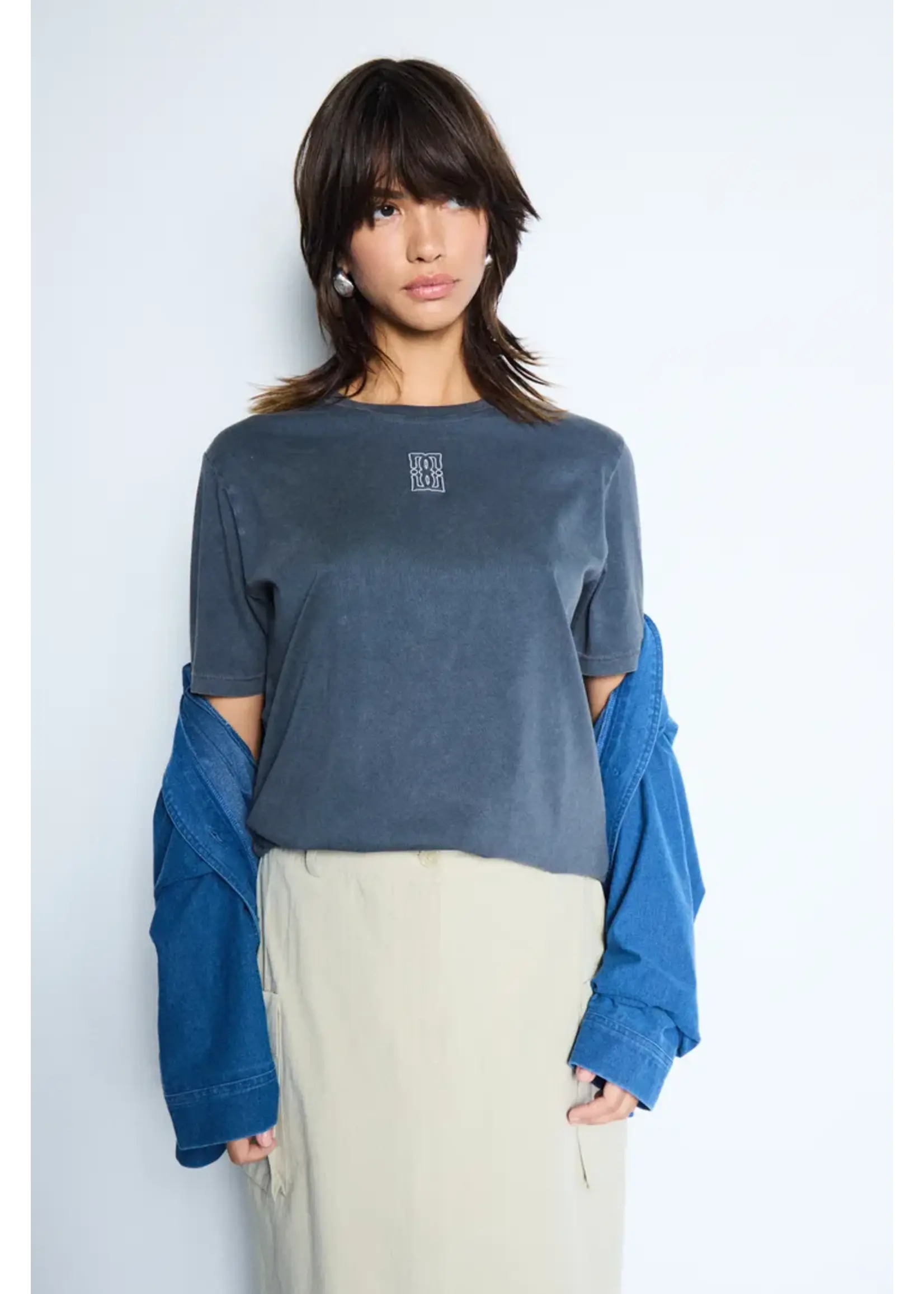 ICHI ICHI IHKate Denim Shirt - Medium Blue