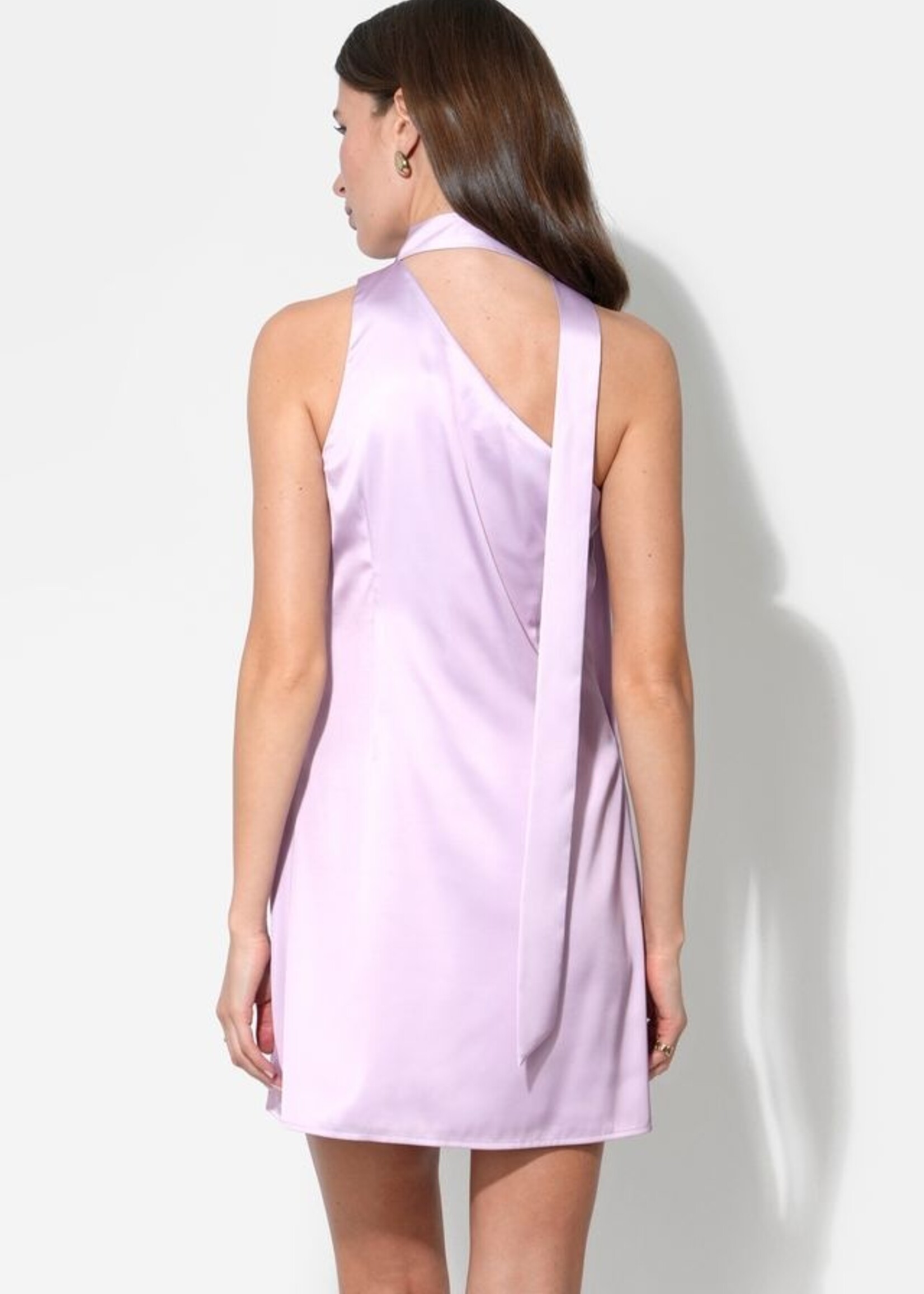 Adelyn Rae Adelyn Rae Robe Kinsley À Col Foulard - Lilac/Red