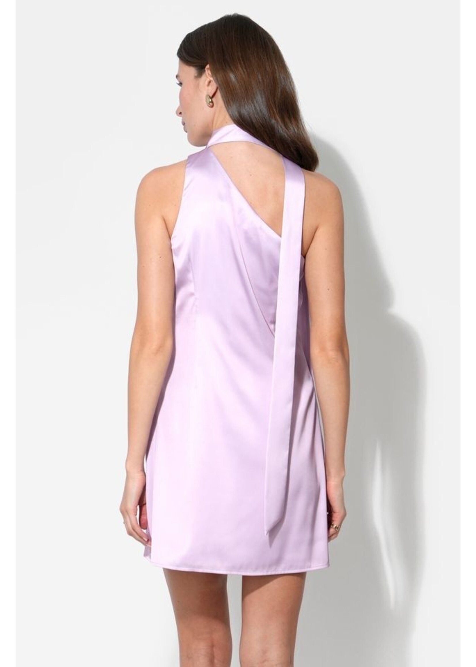 Adelyn Rae Adelyn Rae Robe Kinsley À Col Foulard - Lilac/Red