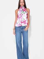 Adelyn Rae Adelyn Rae Ashley Halter Top - White/Lavender