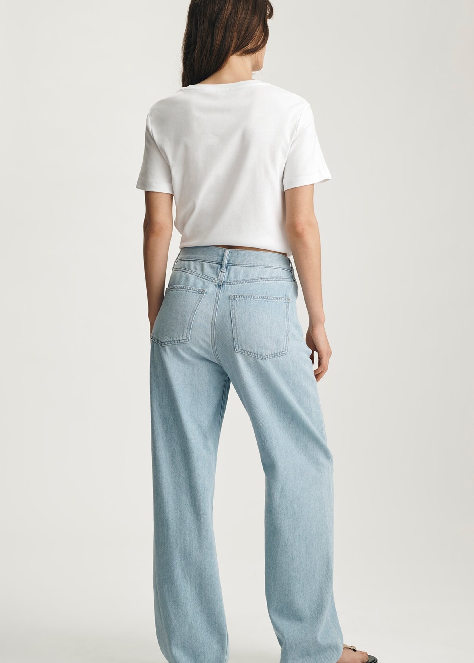 Mavi Mavi Jean Nella À Jambes Larges - Well Blue