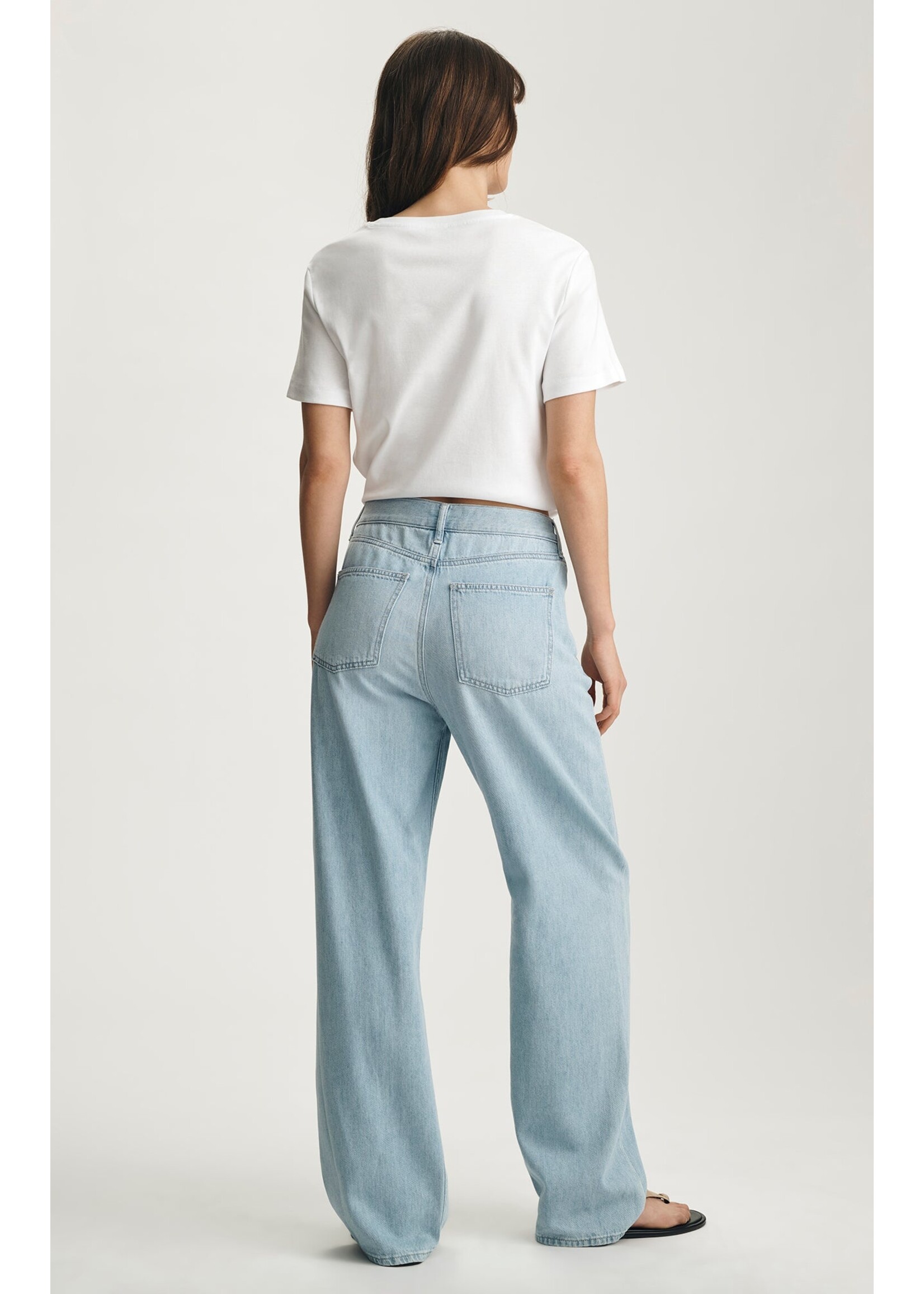 Mavi Mavi Nella Wide Leg Jeans - Well Blue