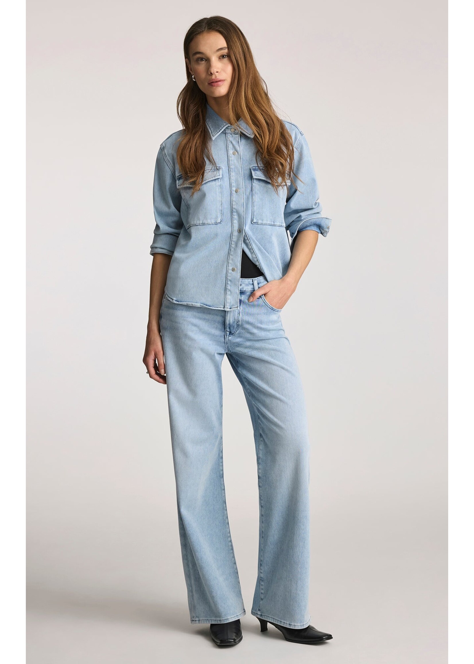 Mavi Mavi Tia Denim Jacket - Light Move