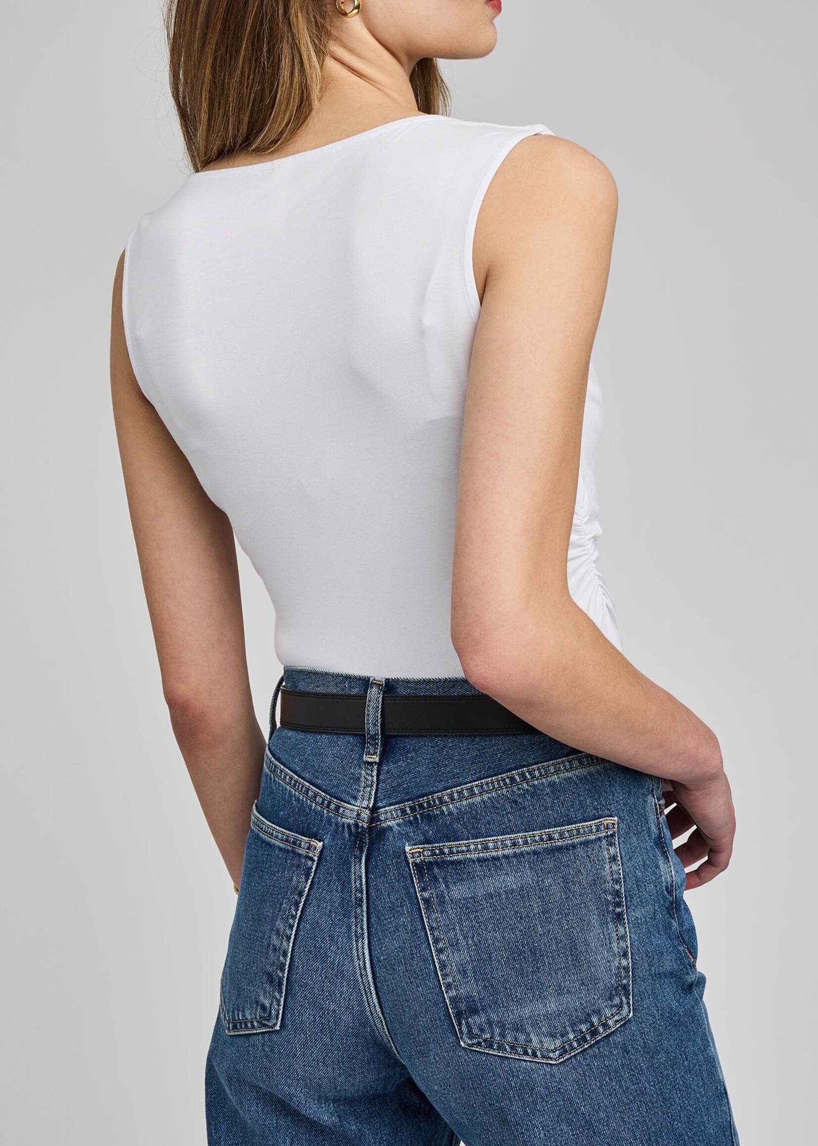 Gentle Fawn Cassidy Sleeveless Top - White