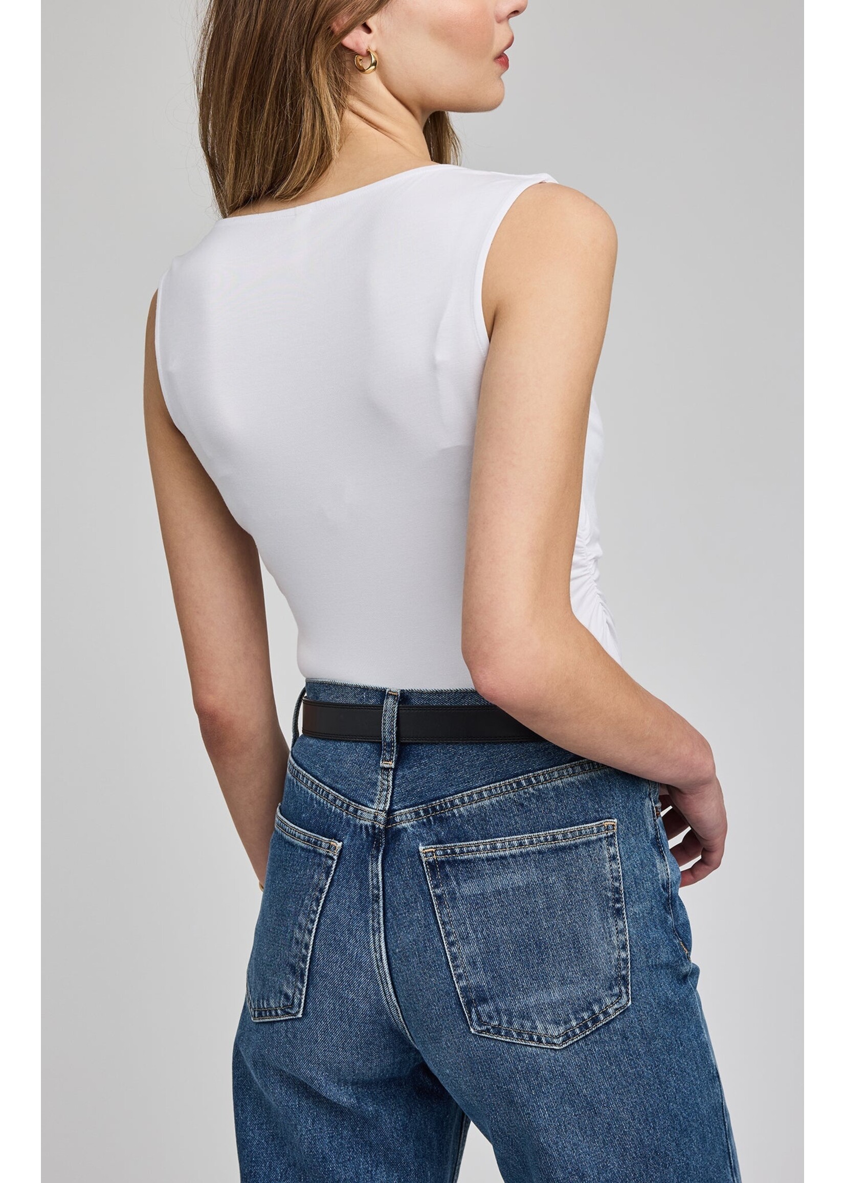 Gentle Fawn Cassidy Sleeveless Top - White