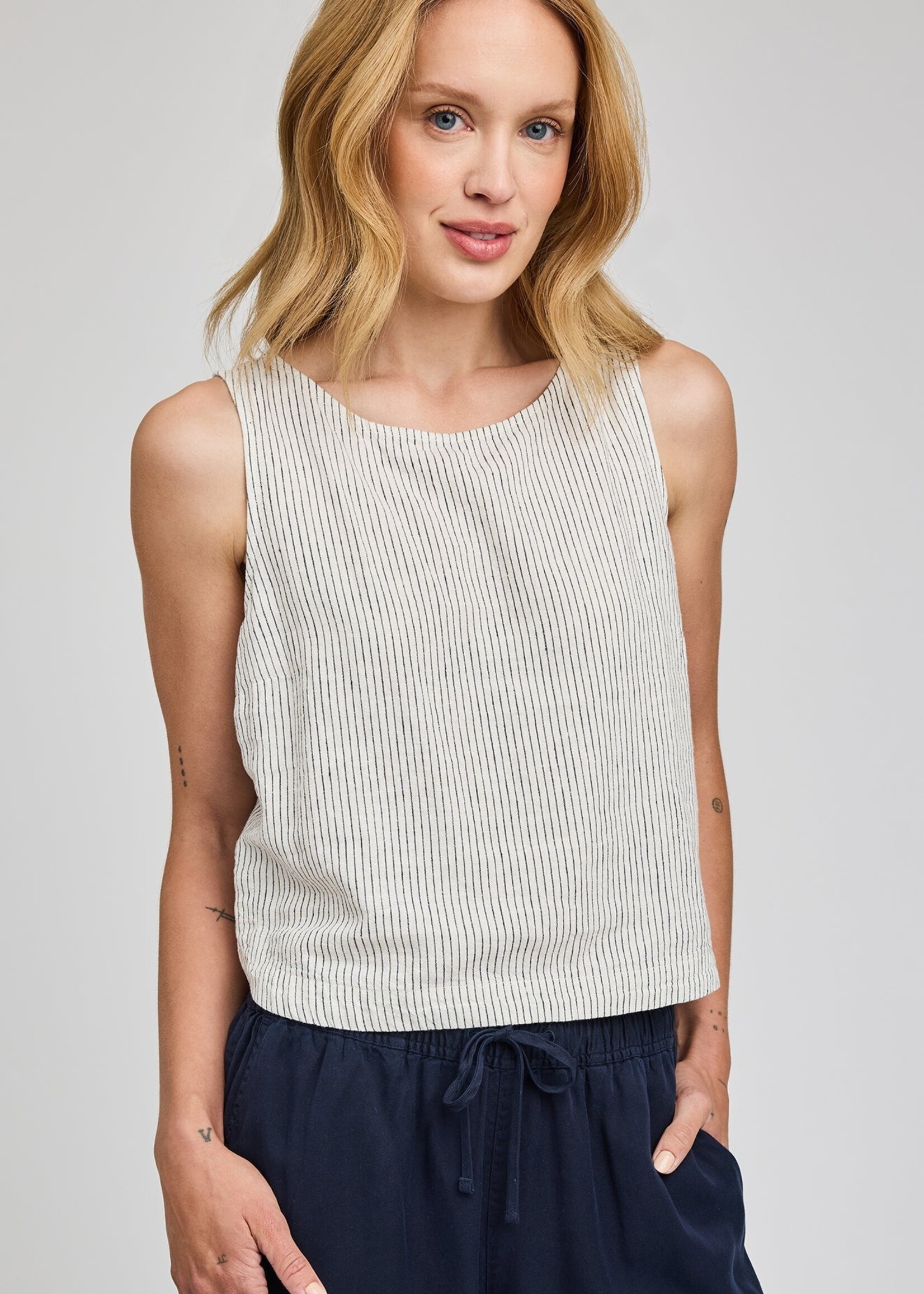 Gentle Fawn Débardeur Leana - White Stripe