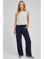 Gentle Fawn Leana Sleeveless Top - White Stripe