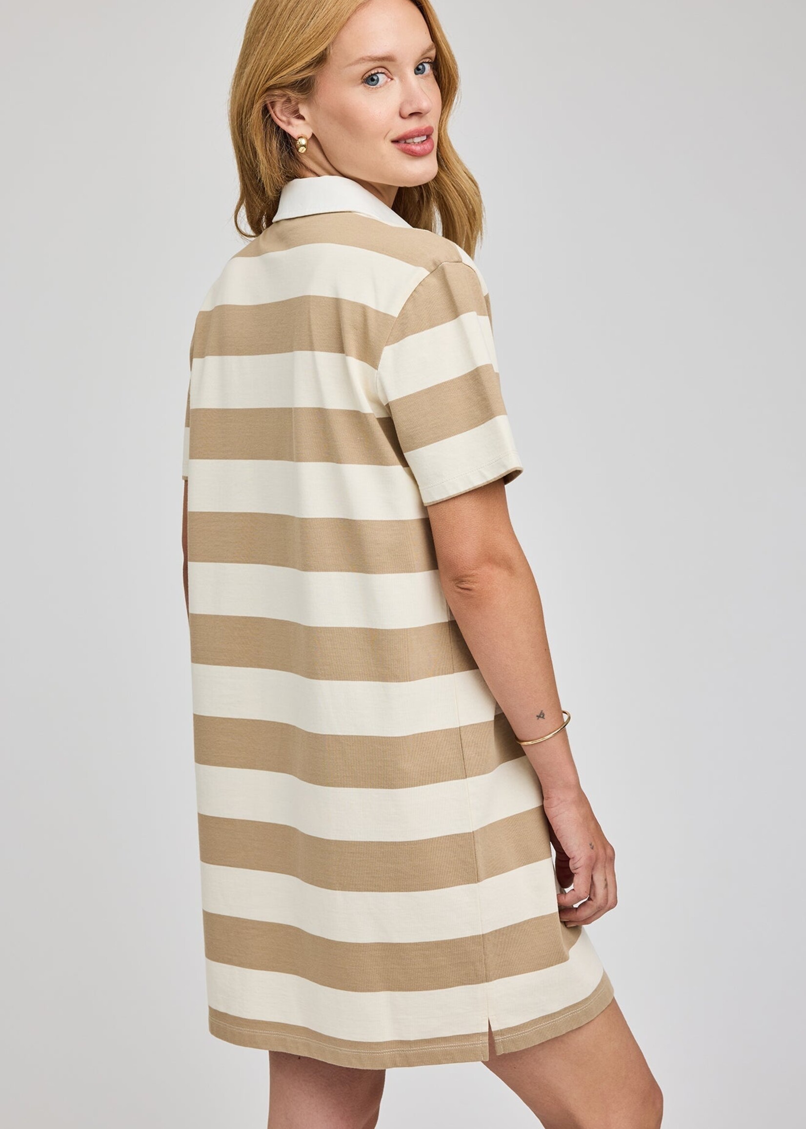 Gentle Fawn Colbie Dress - Khaki Stripe