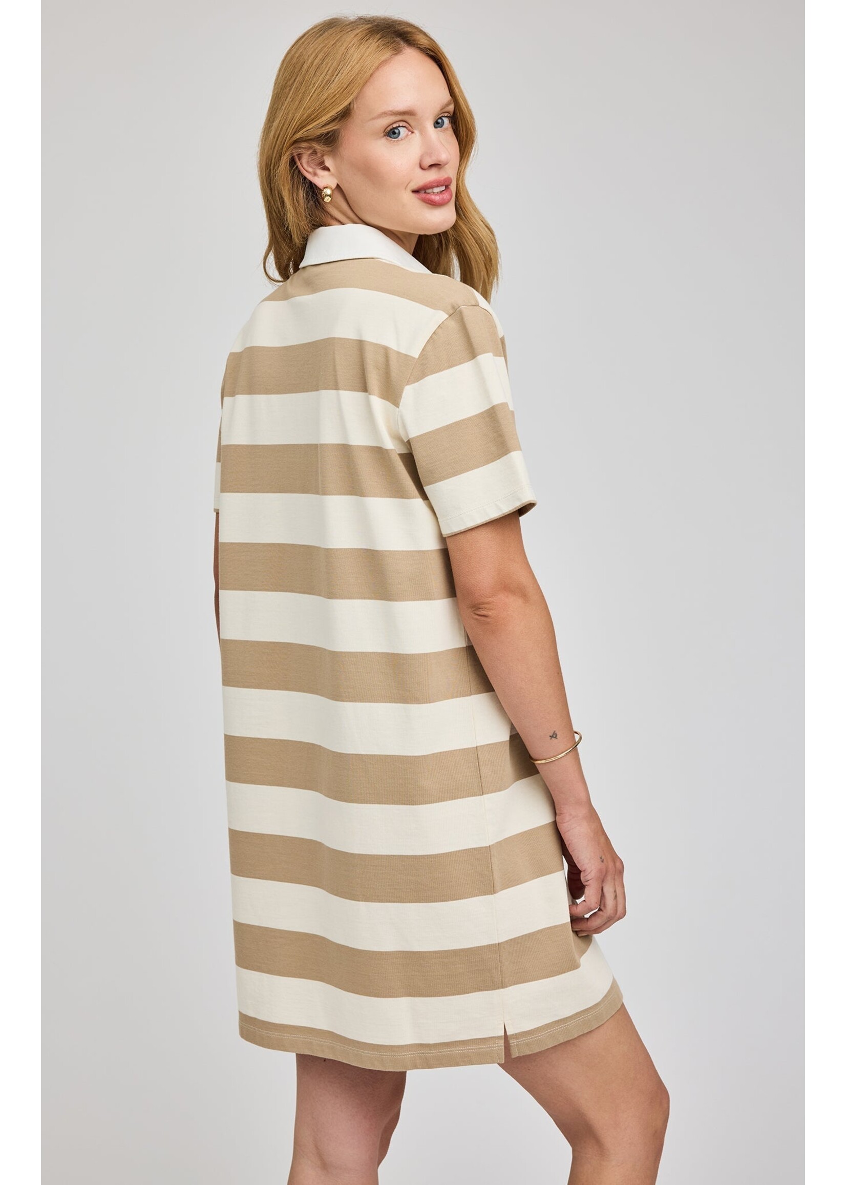 Gentle Fawn Colbie Dress - Khaki Stripe