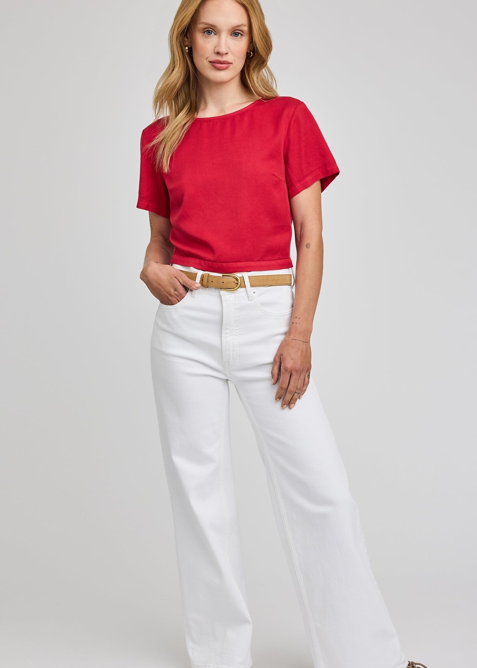 Gentle Fawn Alessandra Top - Washed Garnet