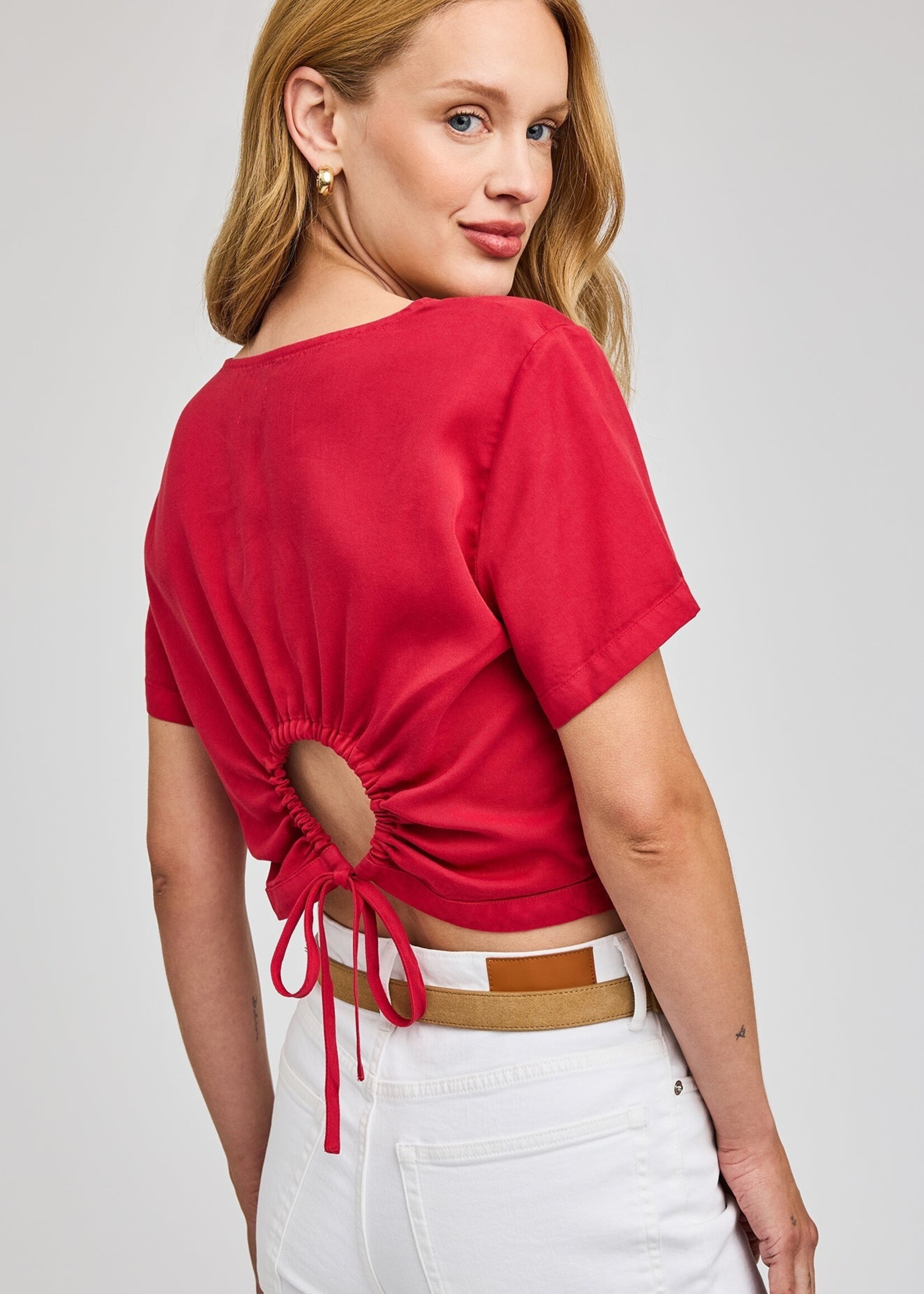 Gentle Fawn Alessandra Top - Washed Garnet