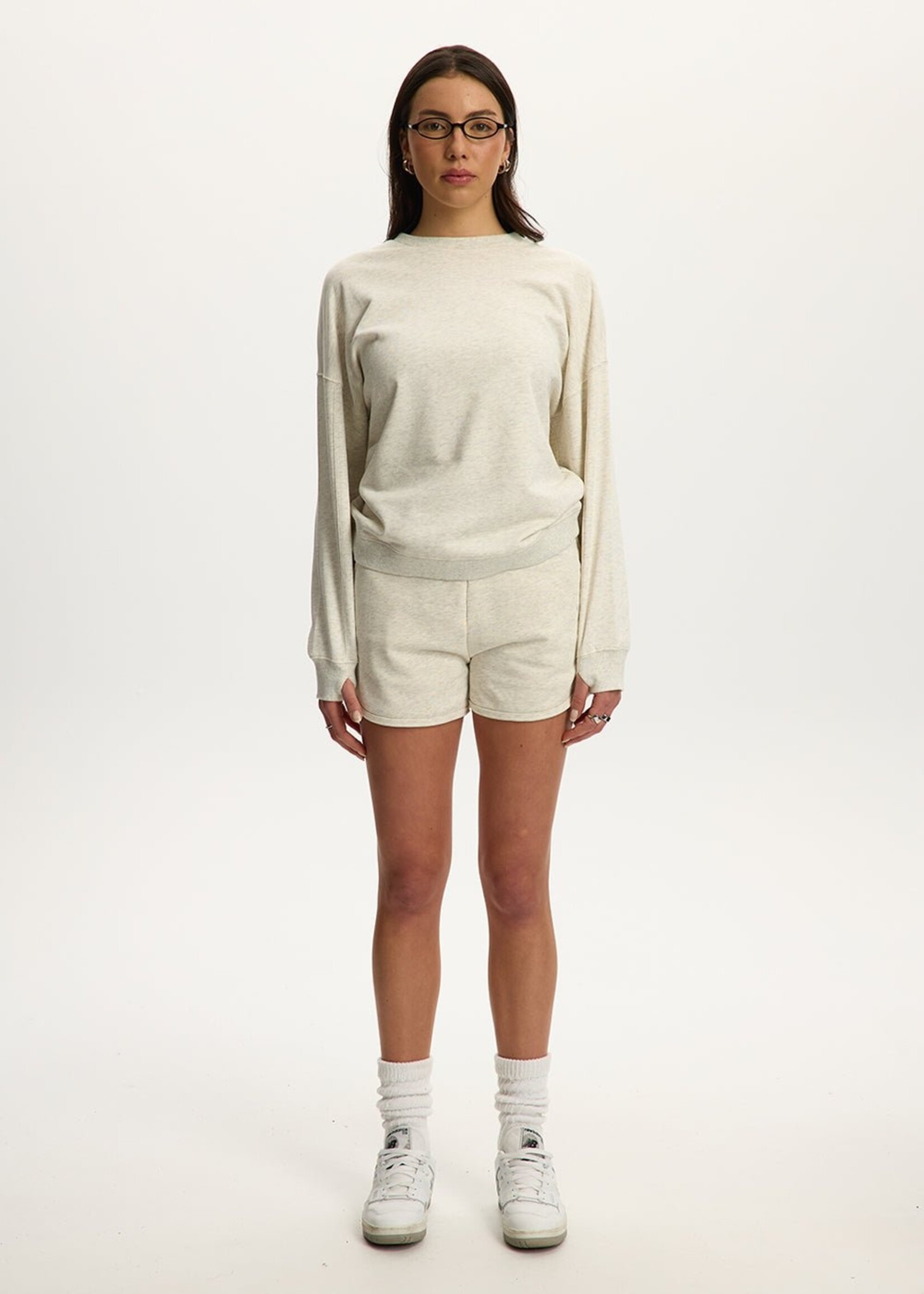 Kuwalla Kuwalla Short Aubrie Hot - Light Heather Grey