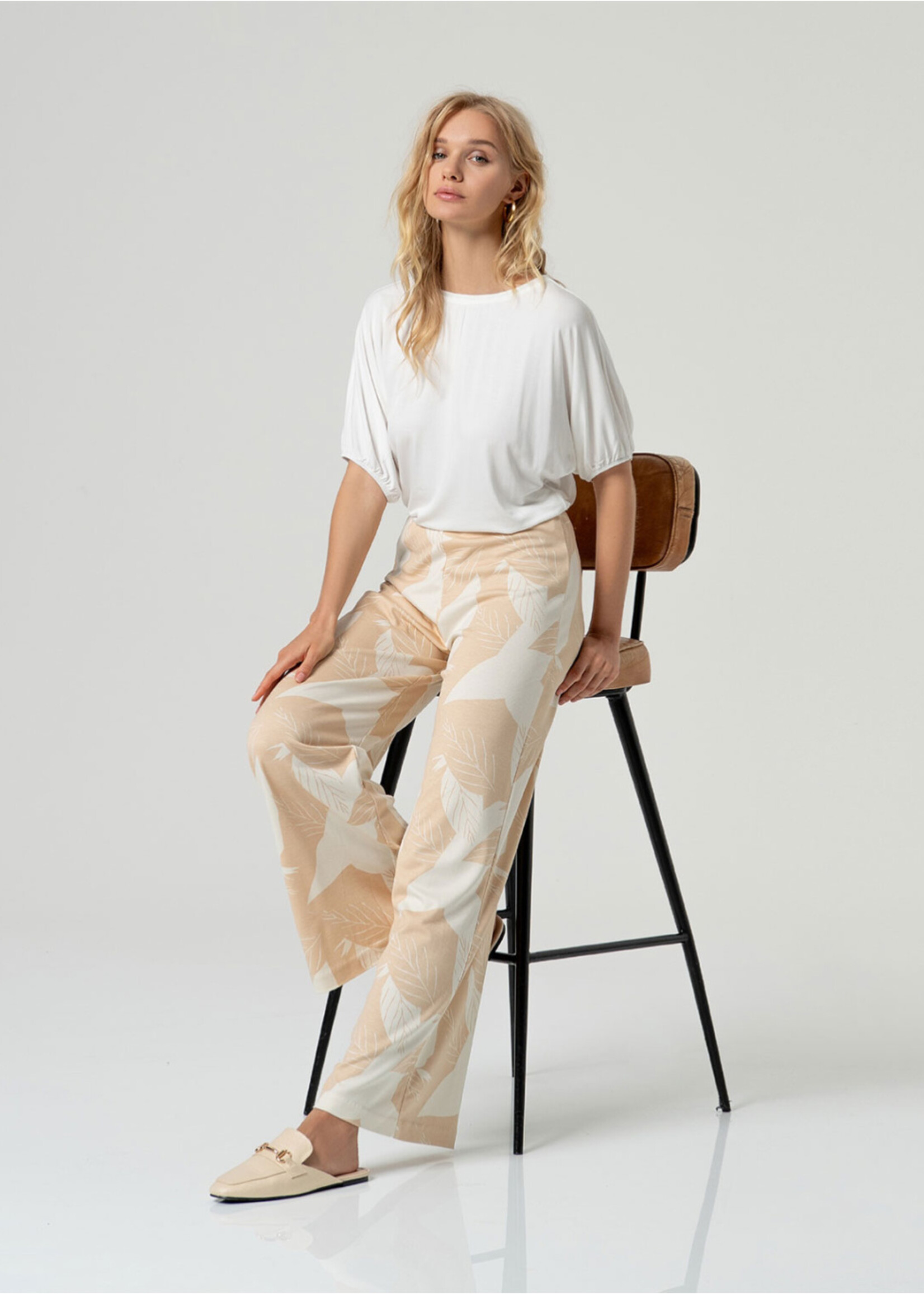 Surkana Surkana T-Shirt À Manches Bouffantes - Blanc