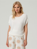 Surkana Surkana Boat Neck Sweater - White