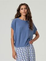 Surkana Surkana Boat Neck Sweater - Blue