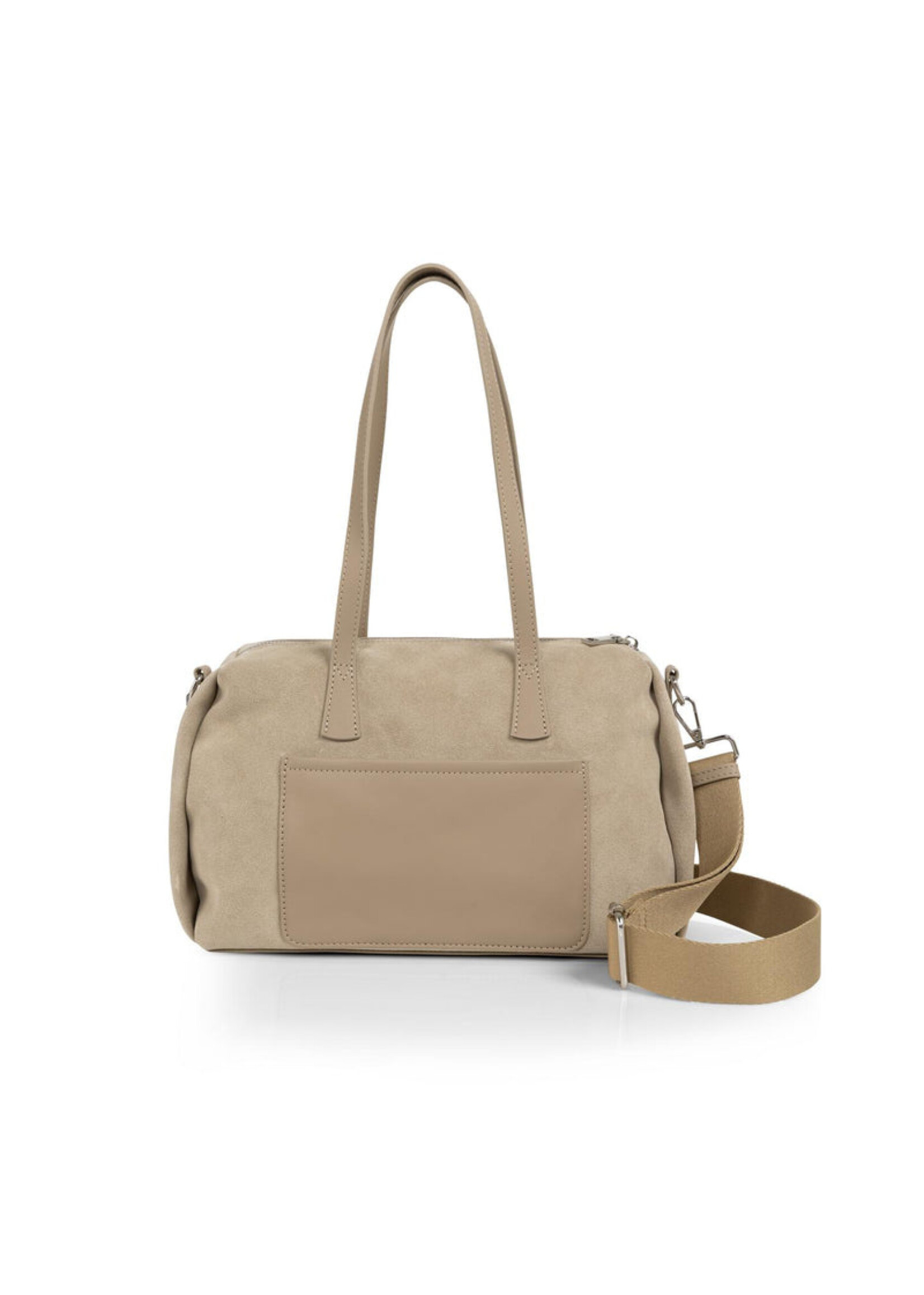 Yaya Women YAYA Sac Utilitaire En Daim - Sandstone