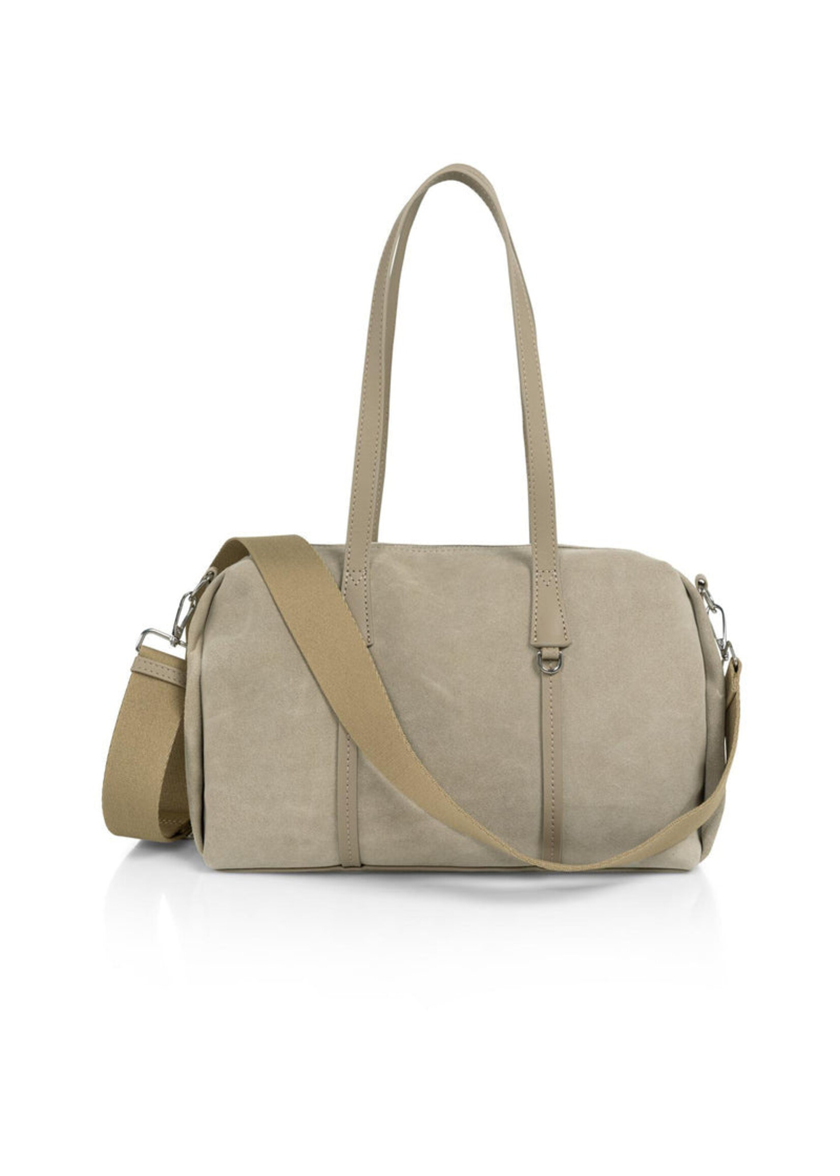 Yaya Women YAYA Sac Utilitaire En Daim - Sandstone