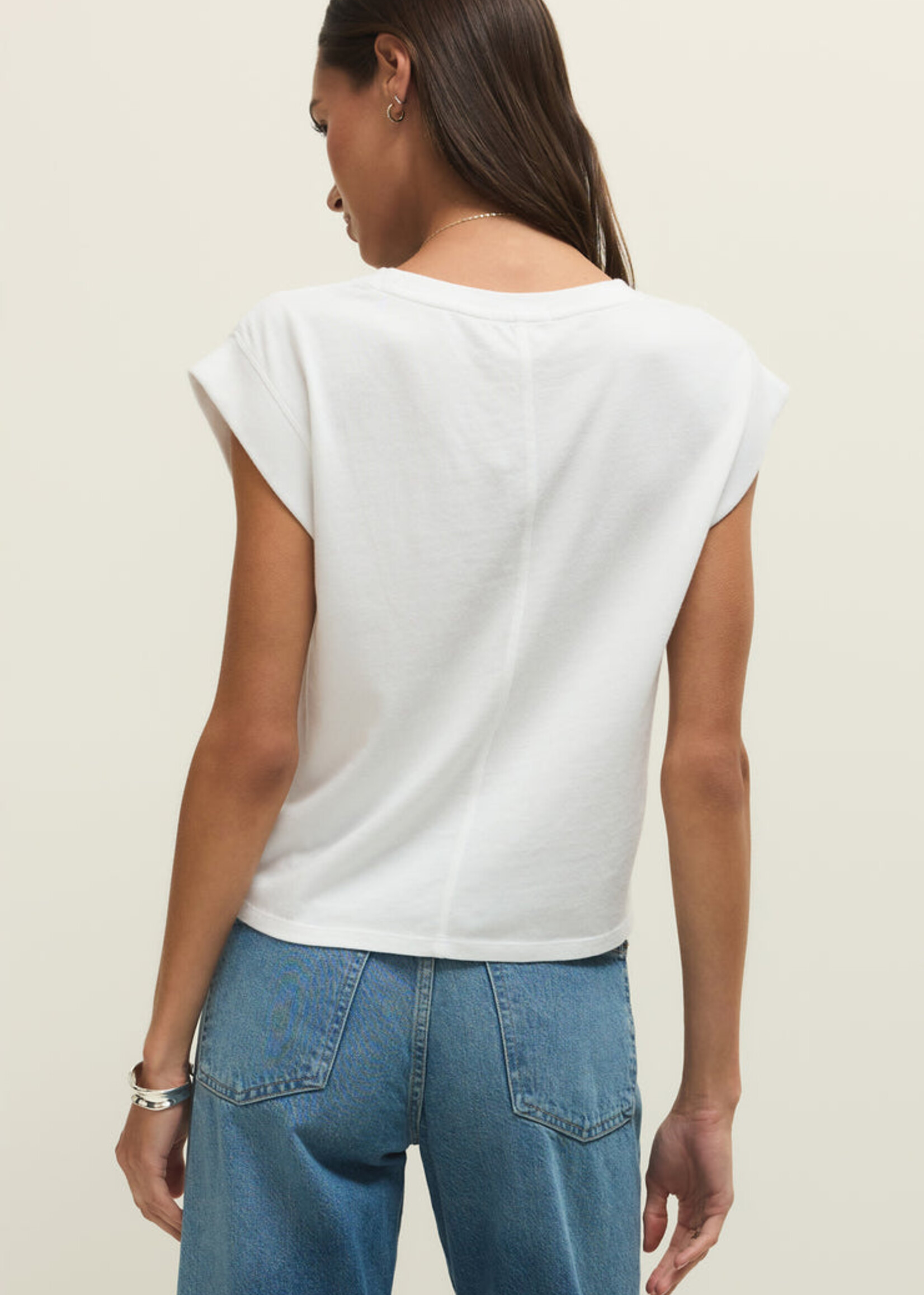 Z-Supply Z-Supply Camino Jersey Top - White