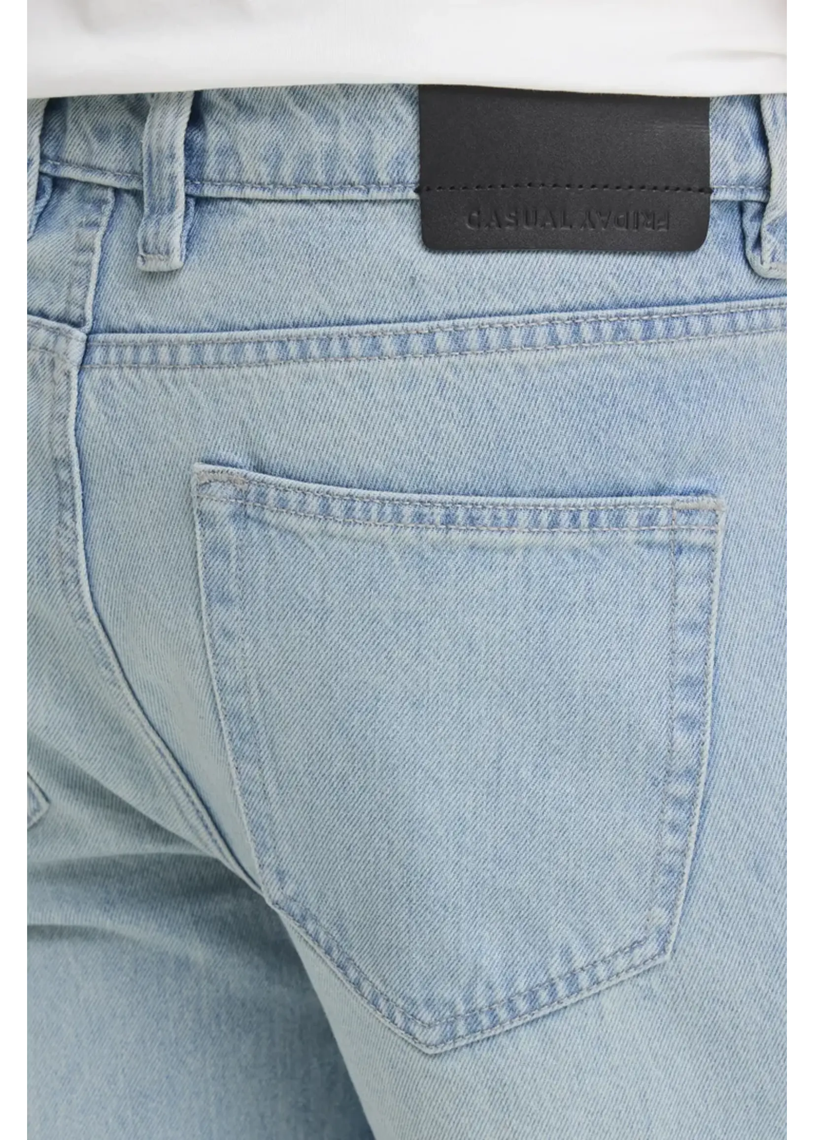 Casual Friday Casual Friday Karup 5-Pocket Jeans - Light Blue