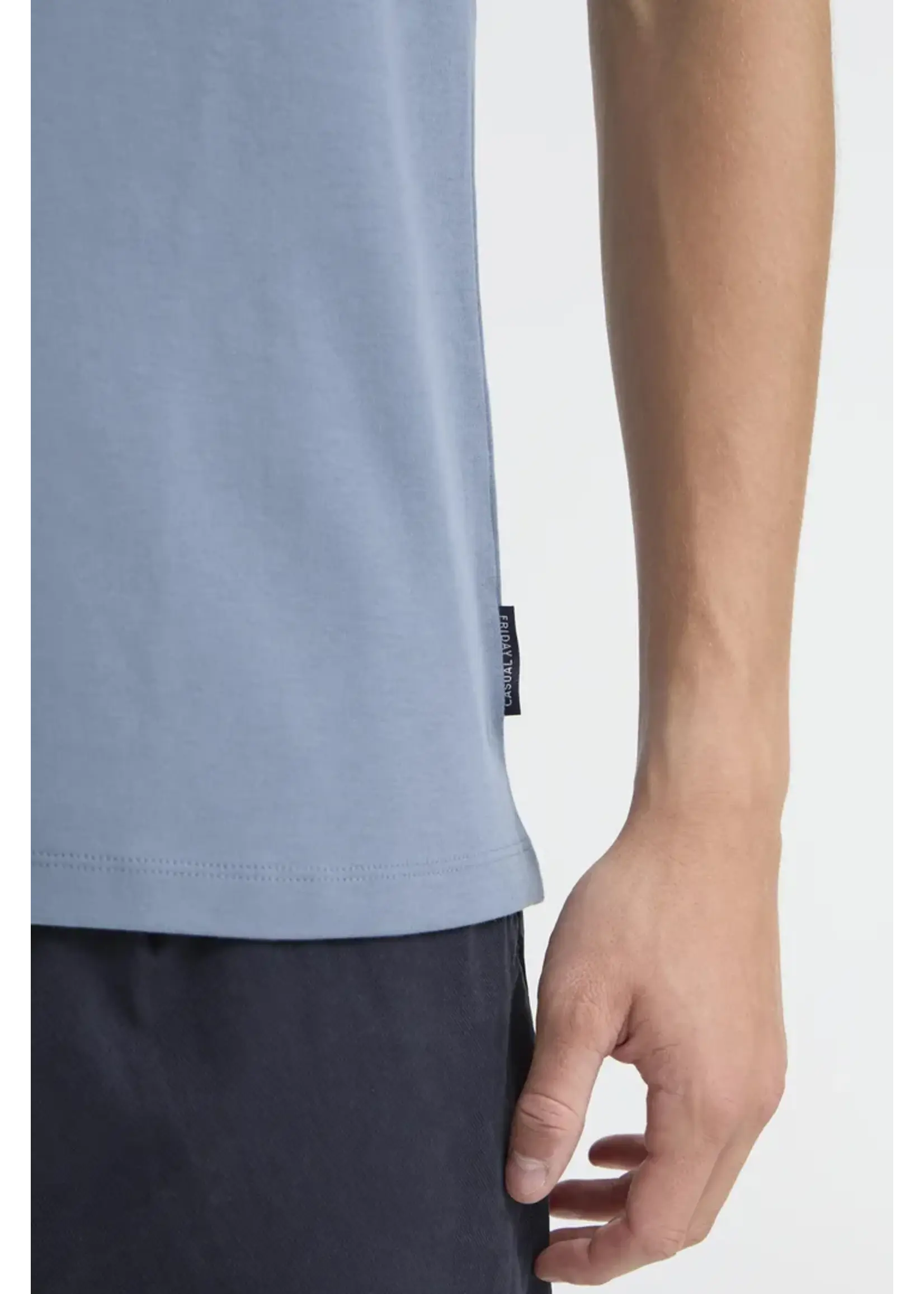 Casual Friday Casual Friday Nilo Mid Weight Tee - Bering Sea