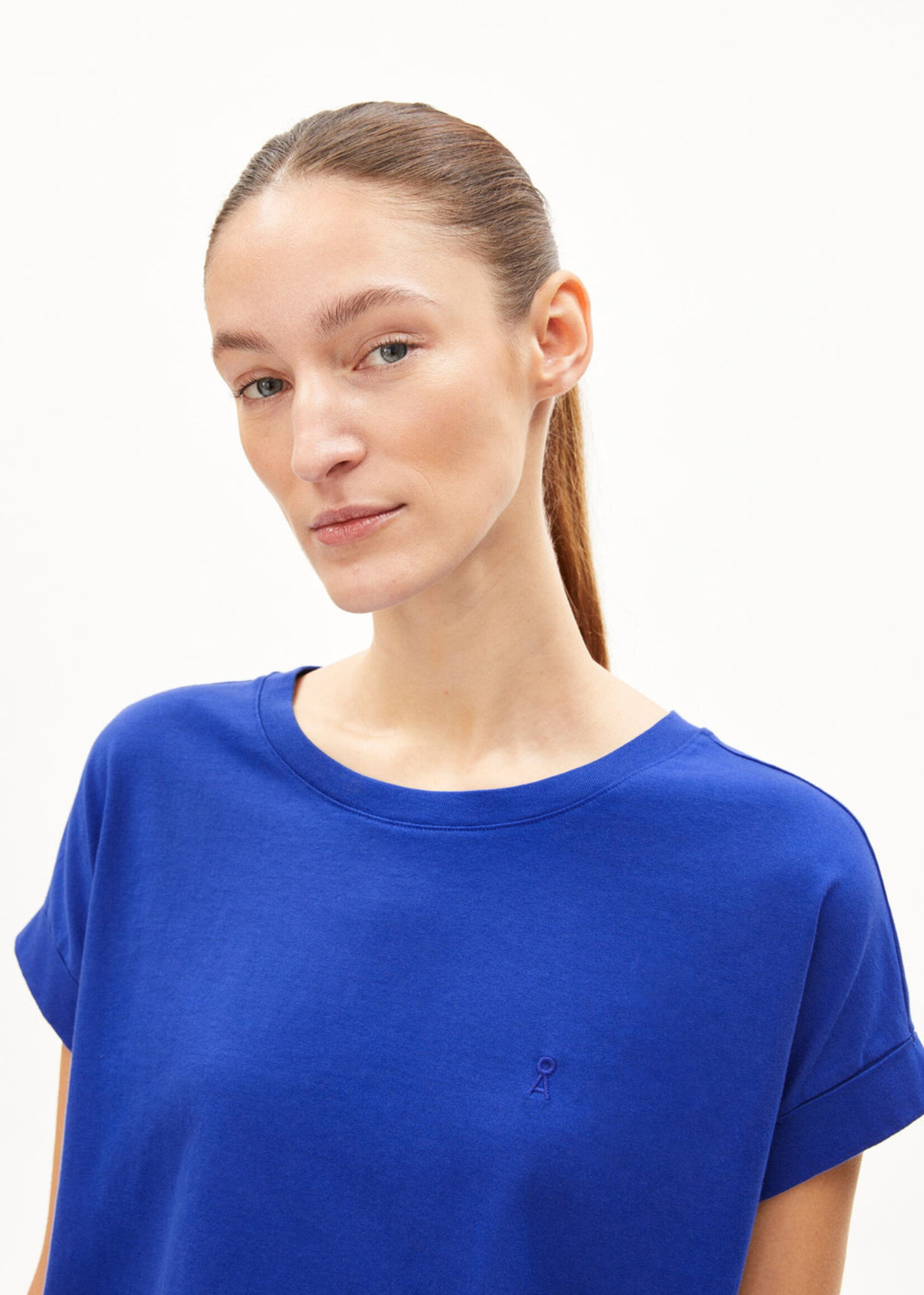Armedangels Armedangels T-Shirt Idaara - Dynamo Blue