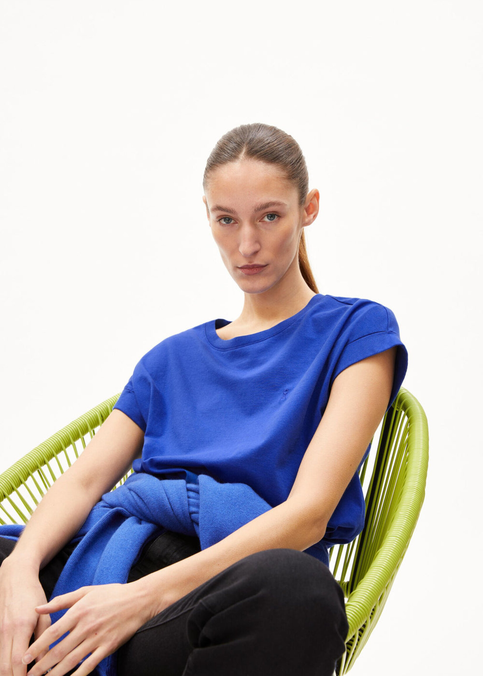 Armedangels Armedangels T-Shirt Idaara - Dynamo Blue