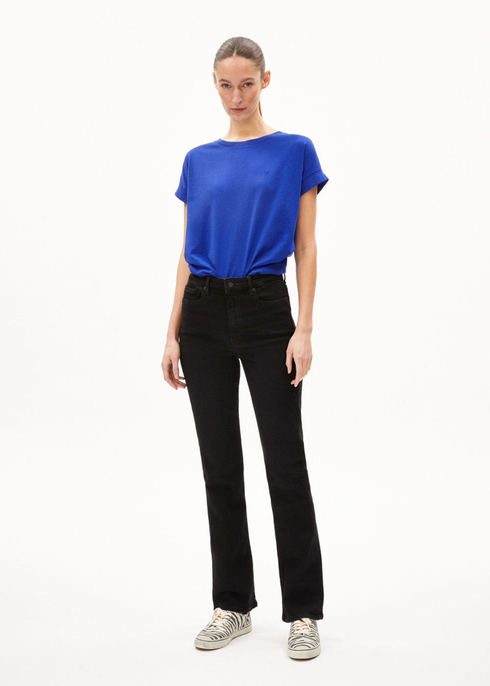 Armedangels Armedangels T-Shirt Idaara - Dynamo Blue