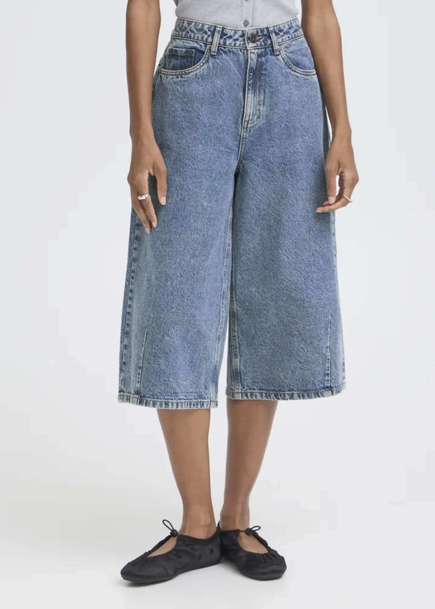 ICHI ICHI Short Long IHAveny - Medium Blue