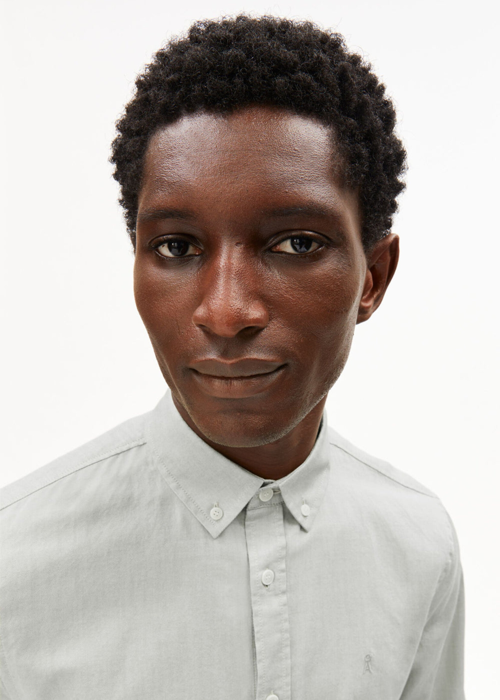 Armedangels Armedangels Quaasa LS Shirt - Fatigue Green